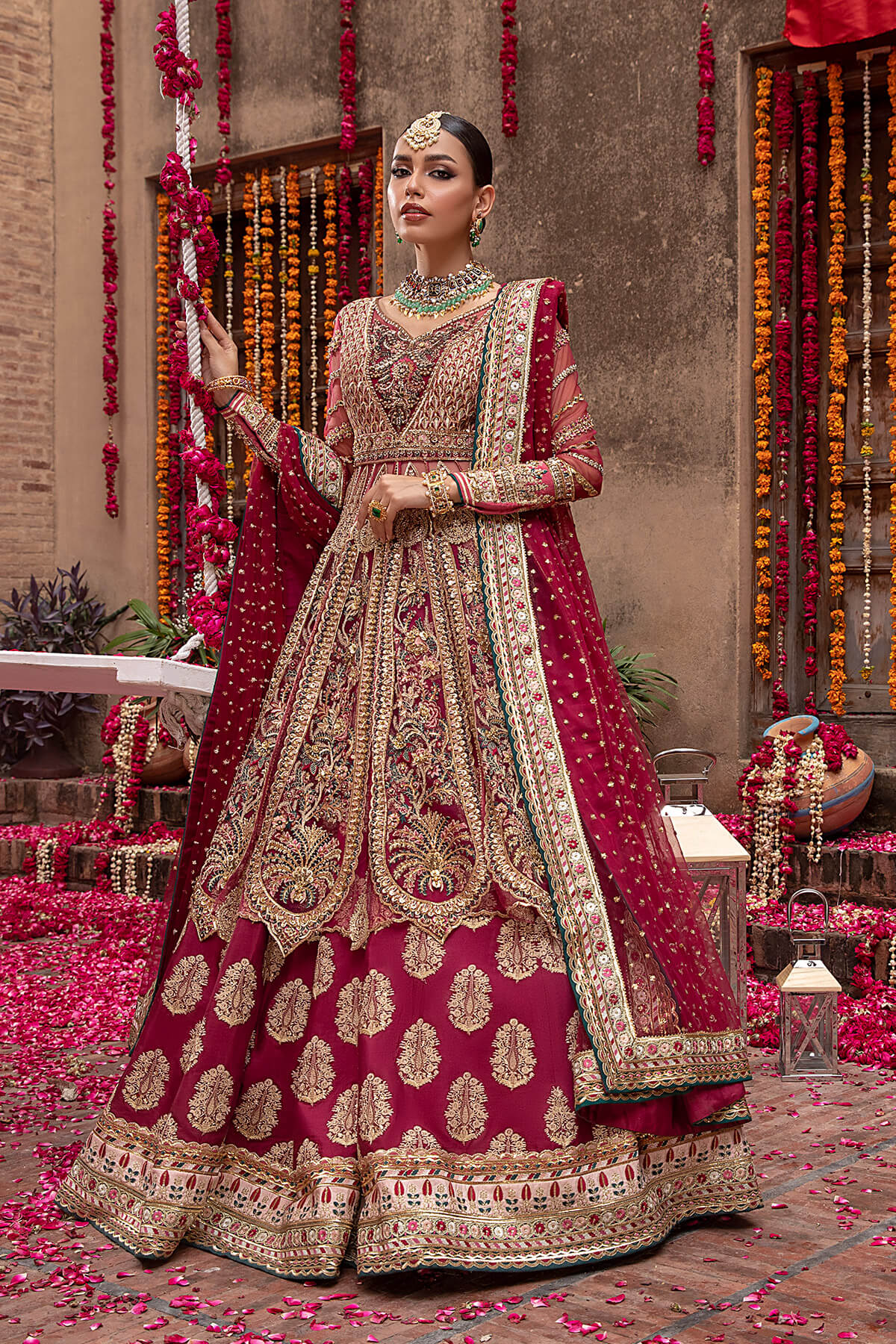 Mina Kashif | Wedding Formals | Mehrma by Mina Kashif - Designer Dress - Type: Bridal - Available at Libayah - 100% Original