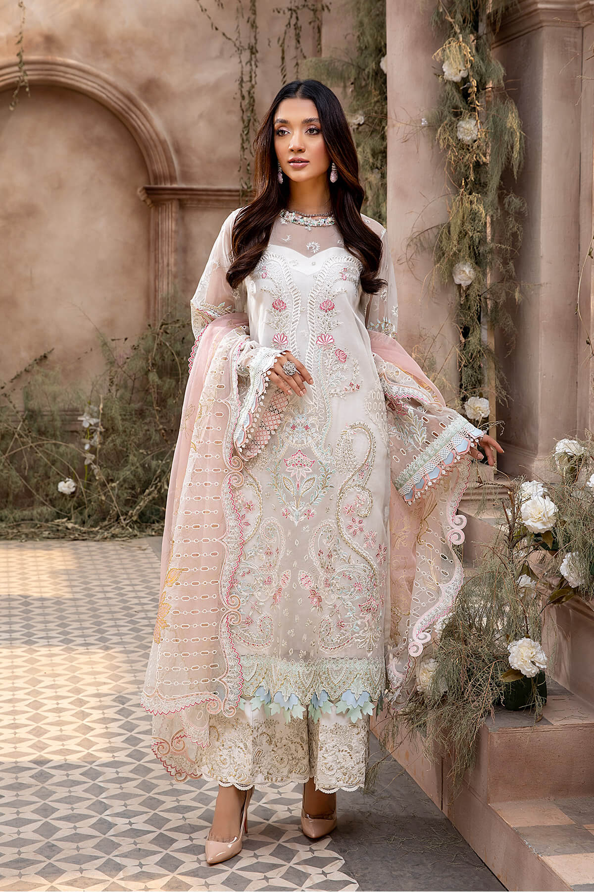 Mina Kashif | Luxury Pret | MK21-11 by Mina Kashif - Designer Dress - Type: Formal - Available at Libayah - 100% Original