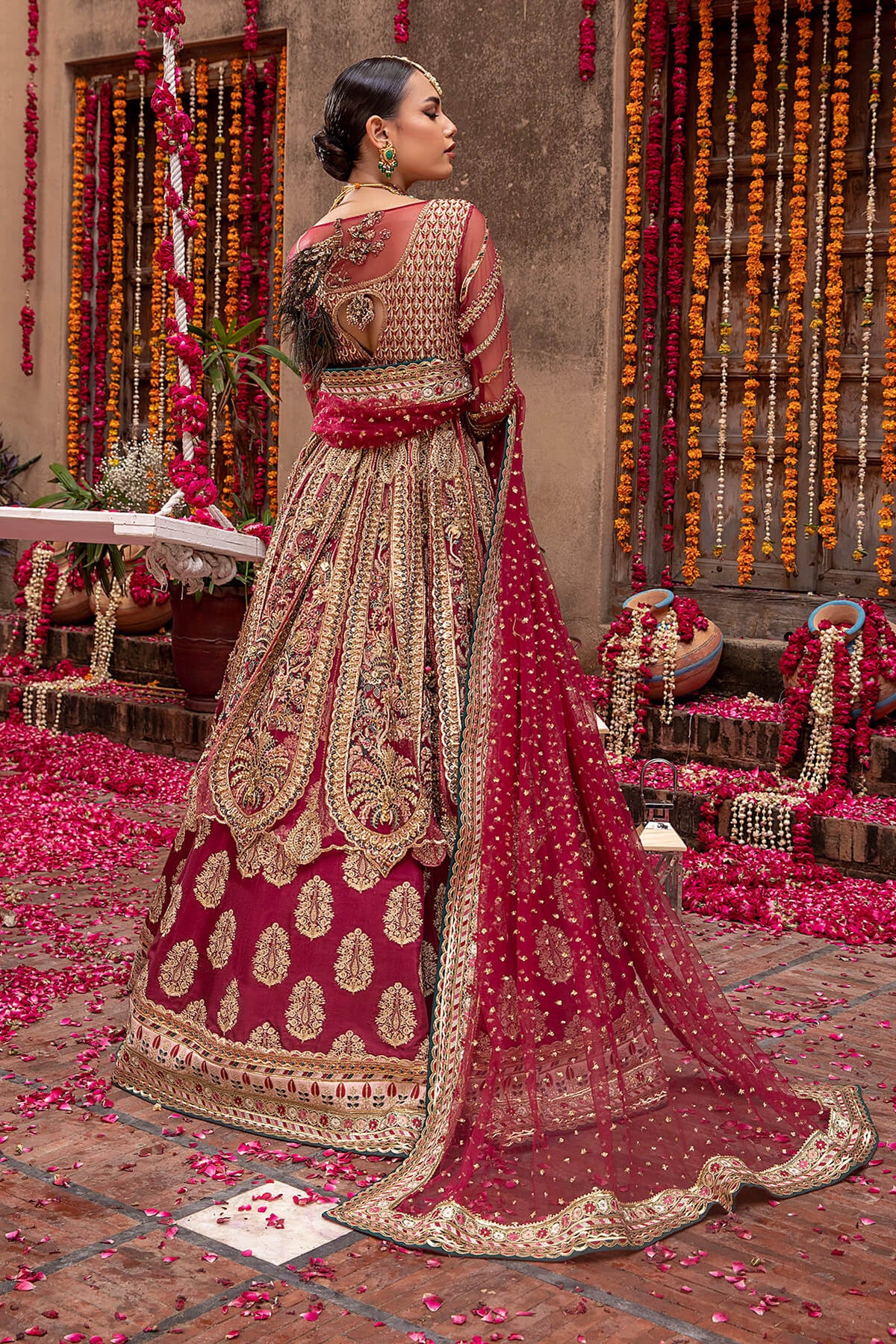 Mina Kashif | Wedding Formals | Mehrma by Mina Kashif - Designer Dress - Type: Bridal - Available at Libayah - 100% Original