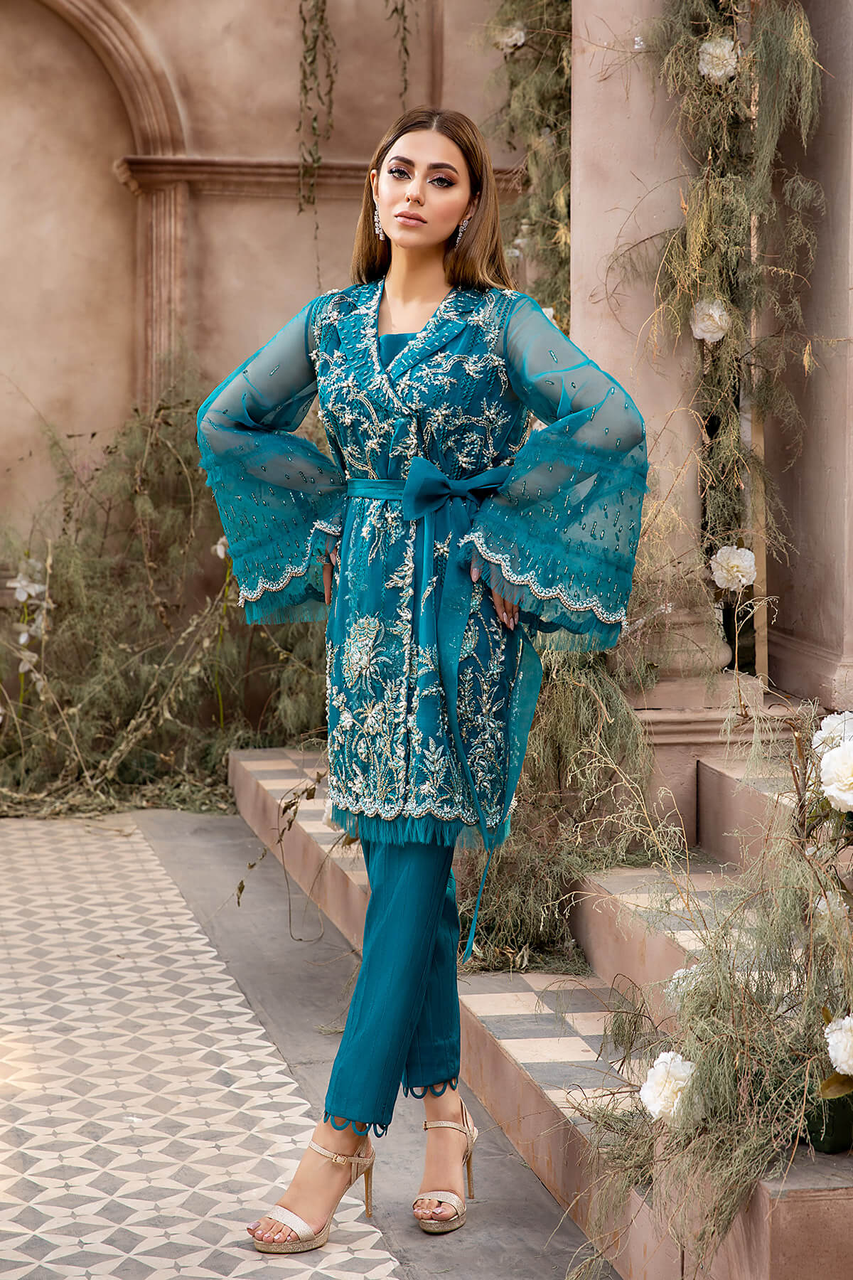 Mina Kashif | Luxury Pret | MK21-15 by Mina Kashif - Designer Dress - Type: Formal - Available at Libayah - 100% Original