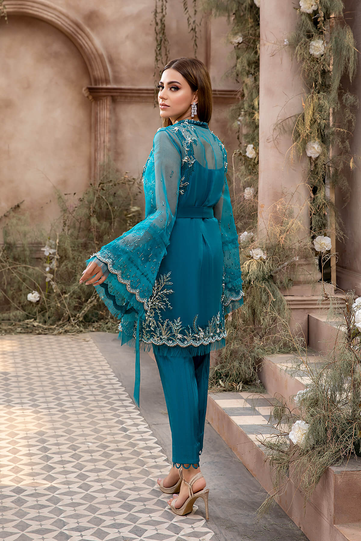 Mina Kashif | Luxury Pret | MK21-15 by Mina Kashif - Designer Dress - Type: Formal - Available at Libayah - 100% Original