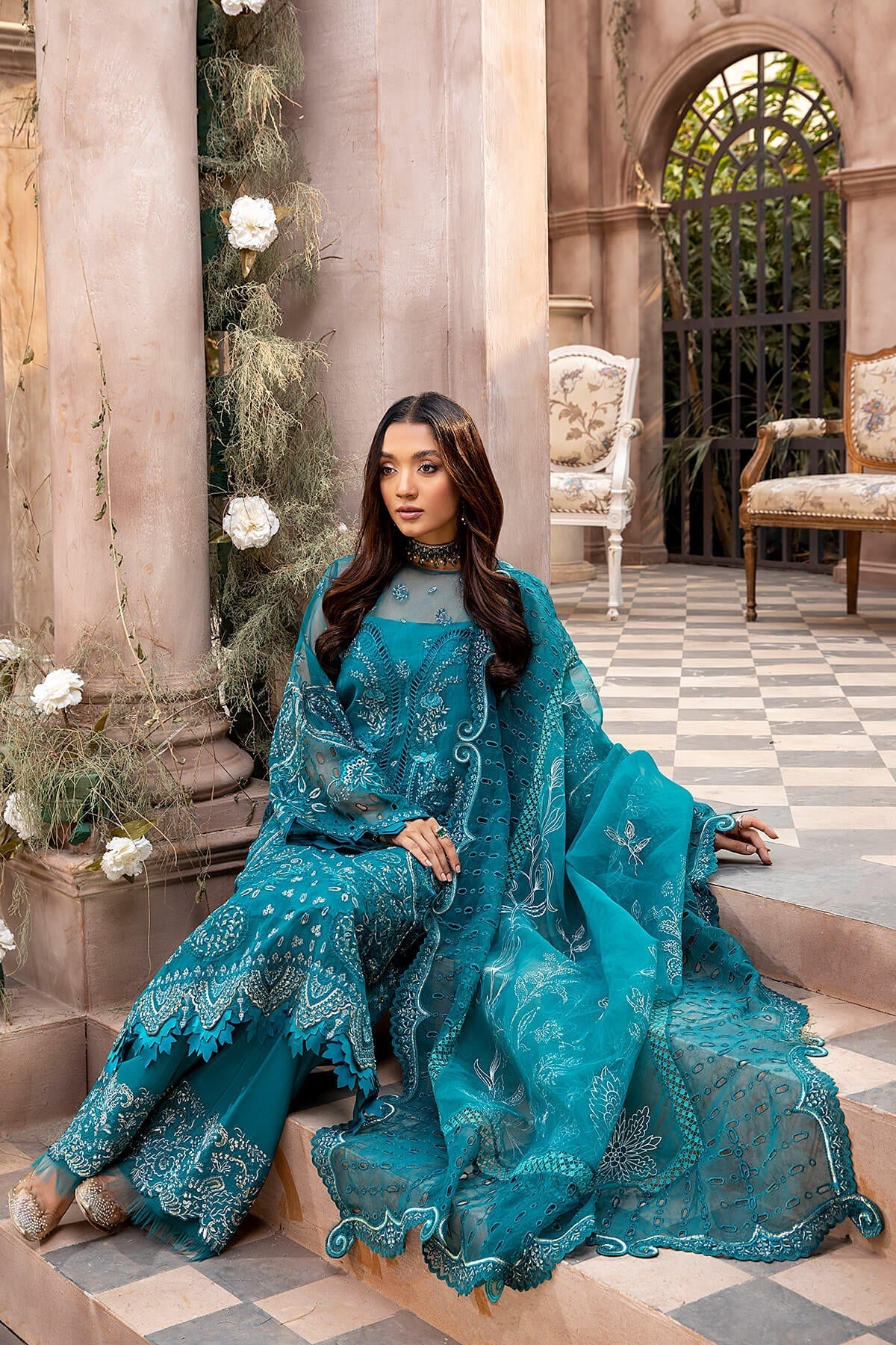 Mina Kashif | Luxury Pret | MK21-24 by Mina Kashif - Designer Dress - Type: Formal - Available at Libayah - 100% Original
