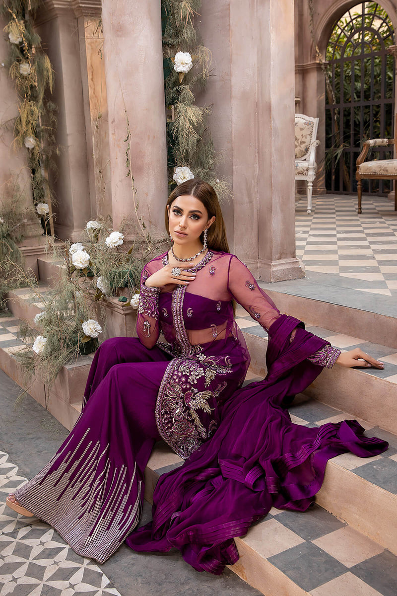 Mina Kashif | Luxury Pret | MK21-07 by Mina Kashif - Designer Dress - Type: Formal - Available at Libayah - 100% Original