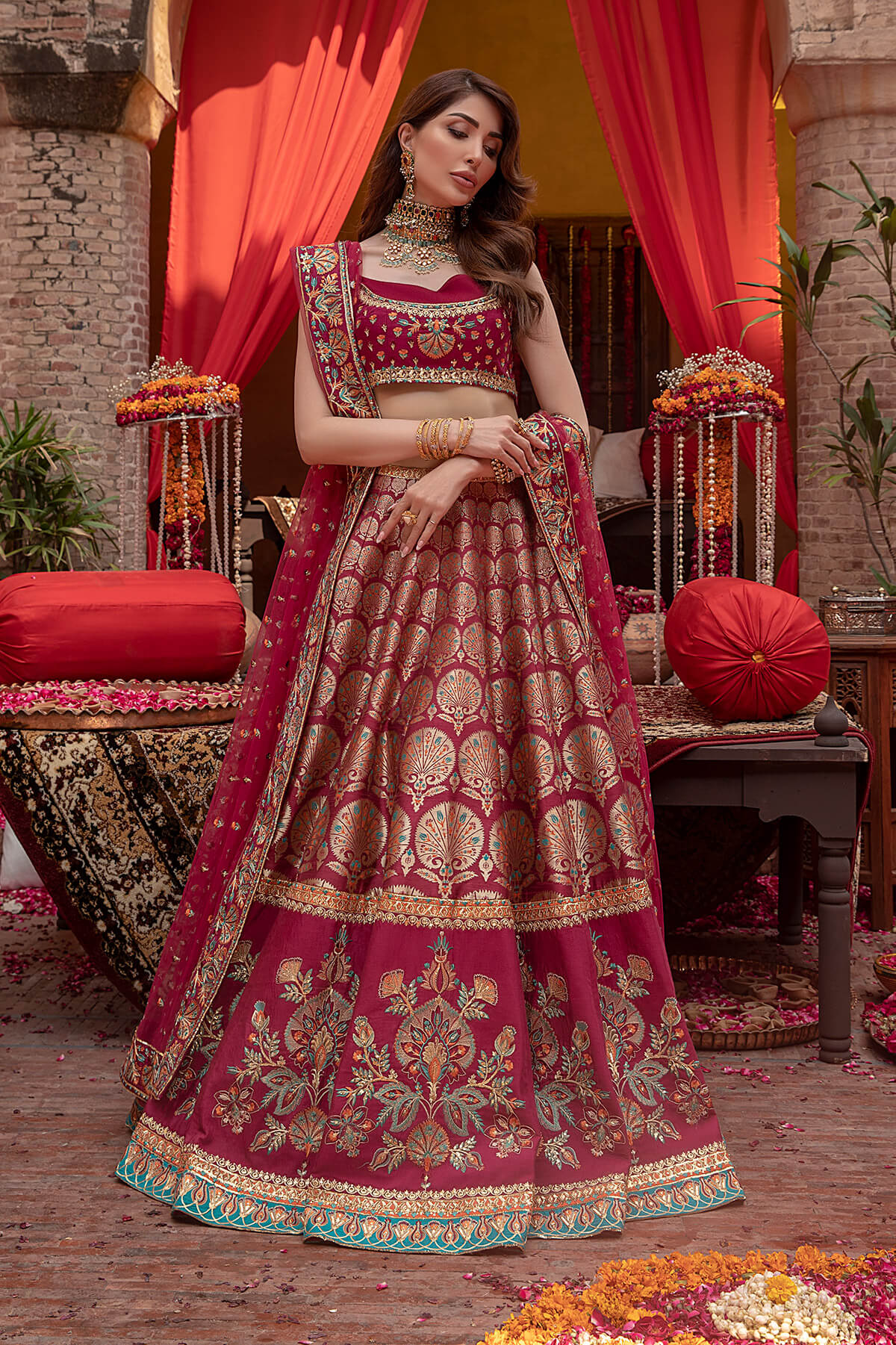 Mina Kashif | Wedding Formals | Sassi by Mina Kashif - Designer Dress - Type: Bridal - Available at Libayah - 100% Original