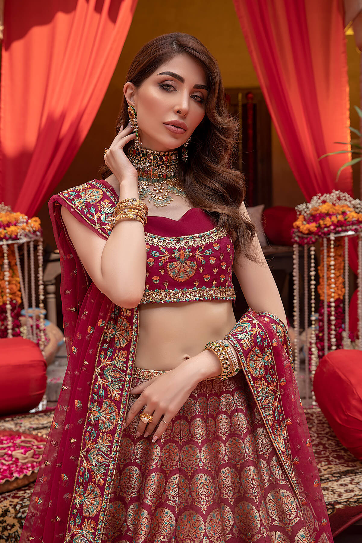 Mina Kashif | Wedding Formals | Sassi by Mina Kashif - Designer Dress - Type: Bridal - Available at Libayah - 100% Original