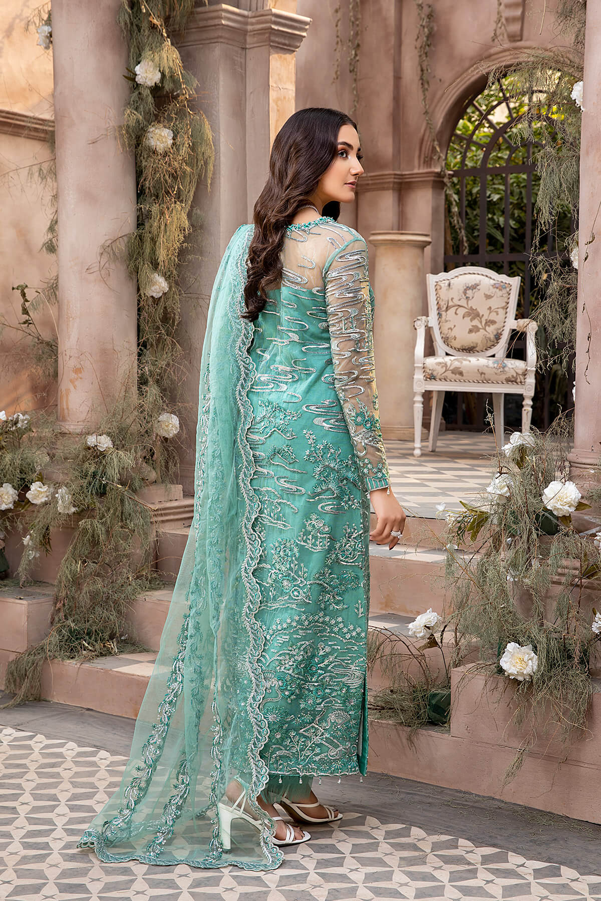 Mina Kashif | Luxury Pret | MK21-09 by Mina Kashif - Designer Dress - Type: Formal - Available at Libayah - 100% Original