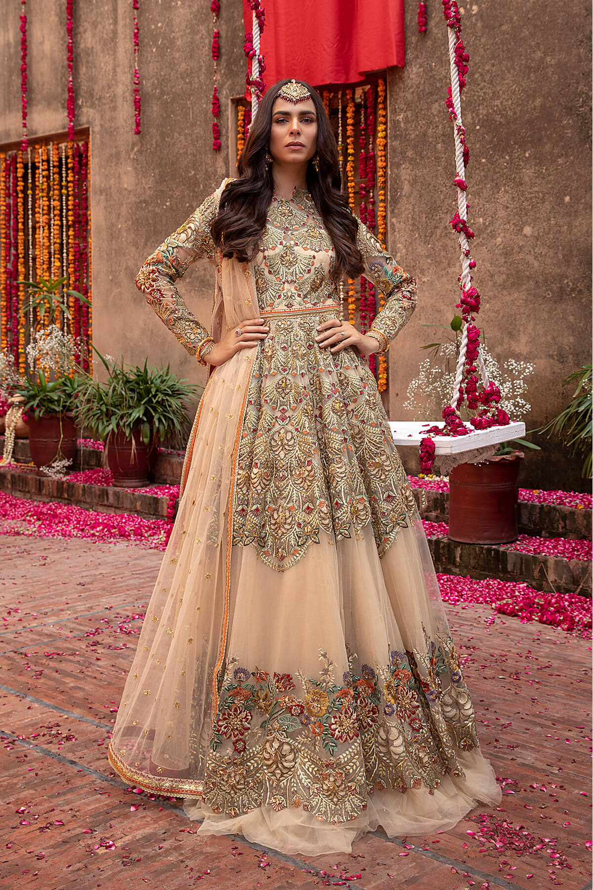 Mina Kashif | Wedding Formals | BulBul by Mina Kashif - Designer Dress - Type: Bridal - Available at Libayah - 100% Original