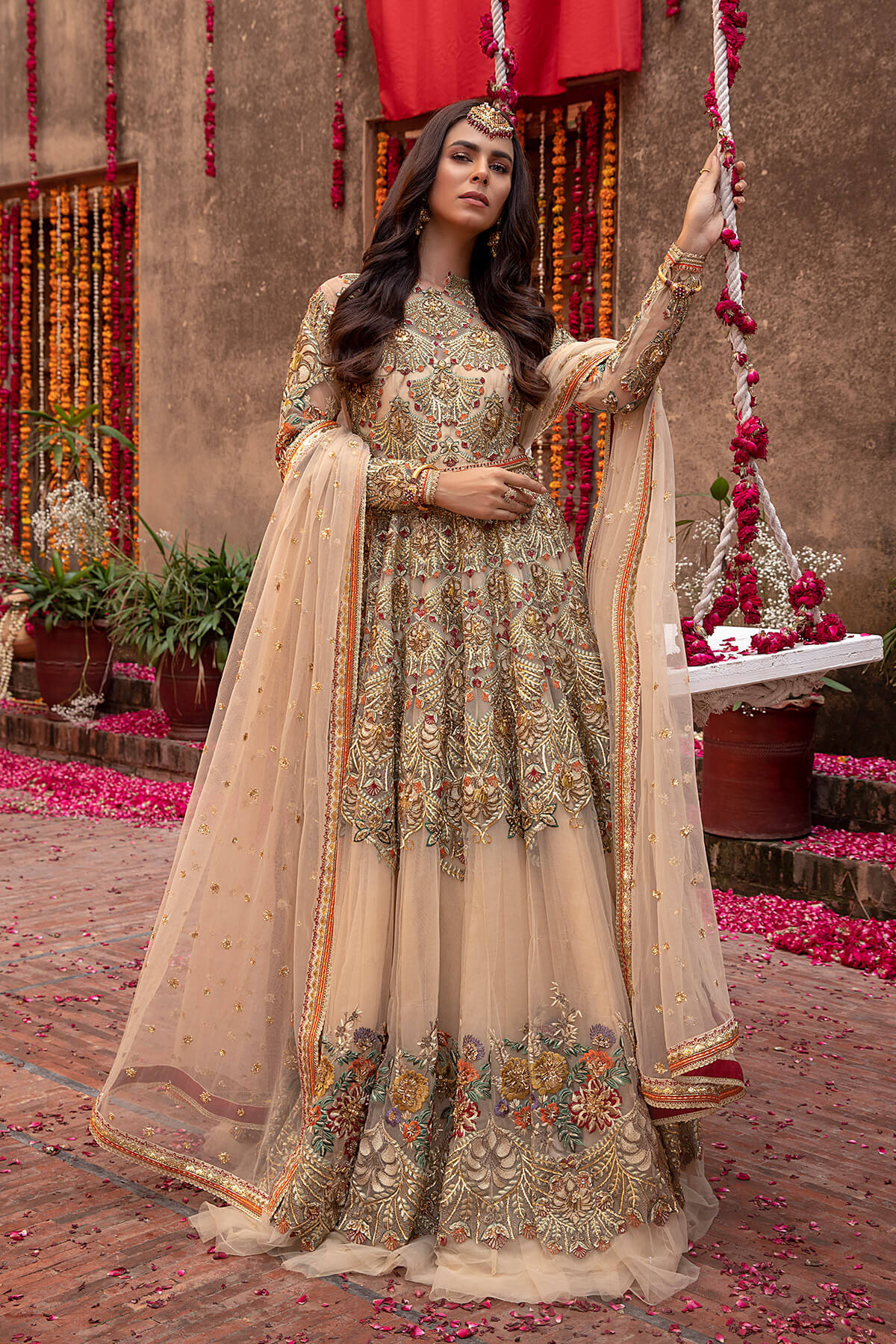 Mina Kashif | Wedding Formals | BulBul by Mina Kashif - Designer Dress - Type: Bridal - Available at Libayah - 100% Original