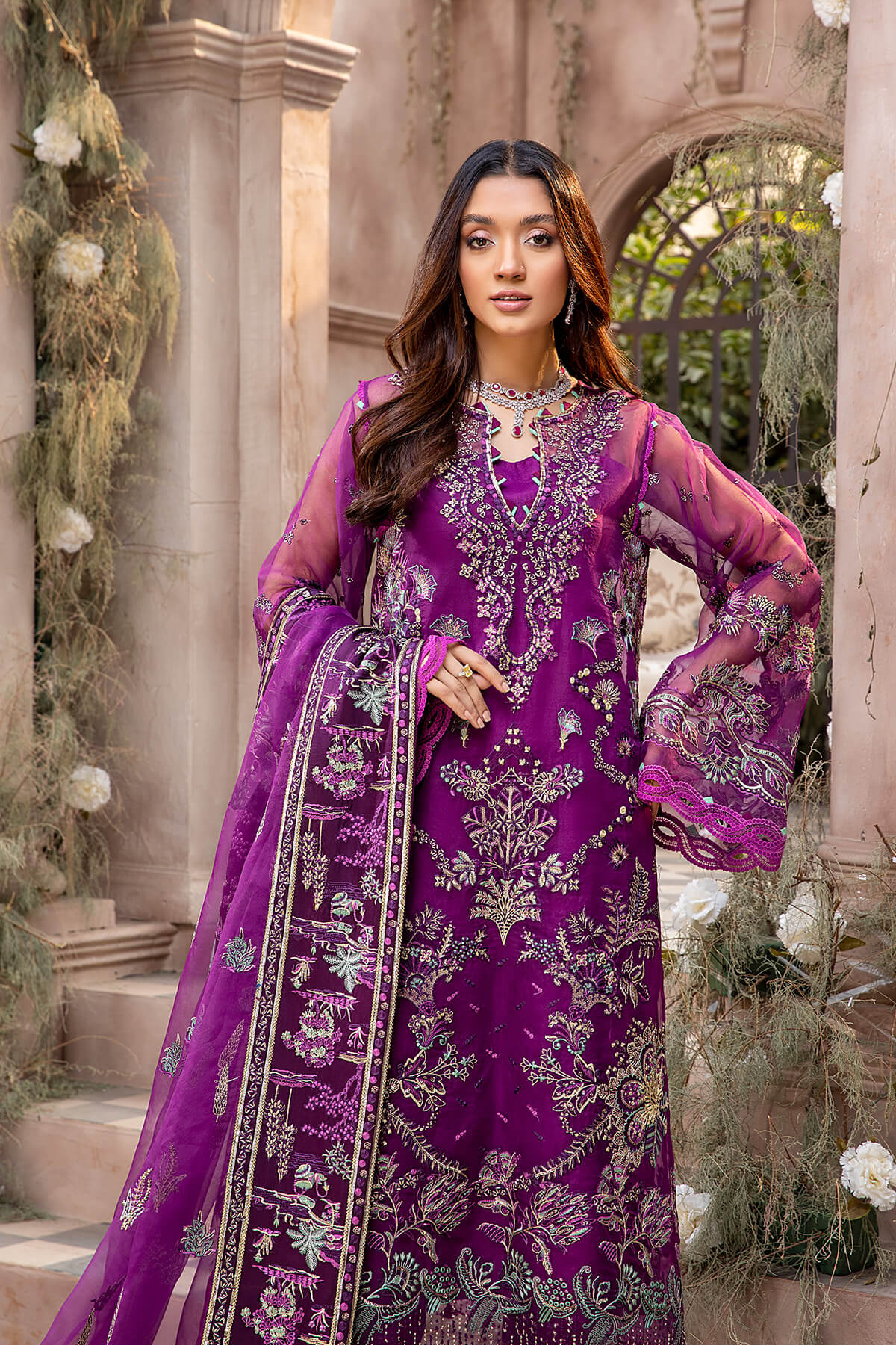 Mina Kashif | Luxury Pret | MK21-21 by Mina Kashif - Designer Dress - Type: Formal - Available at Libayah - 100% Original