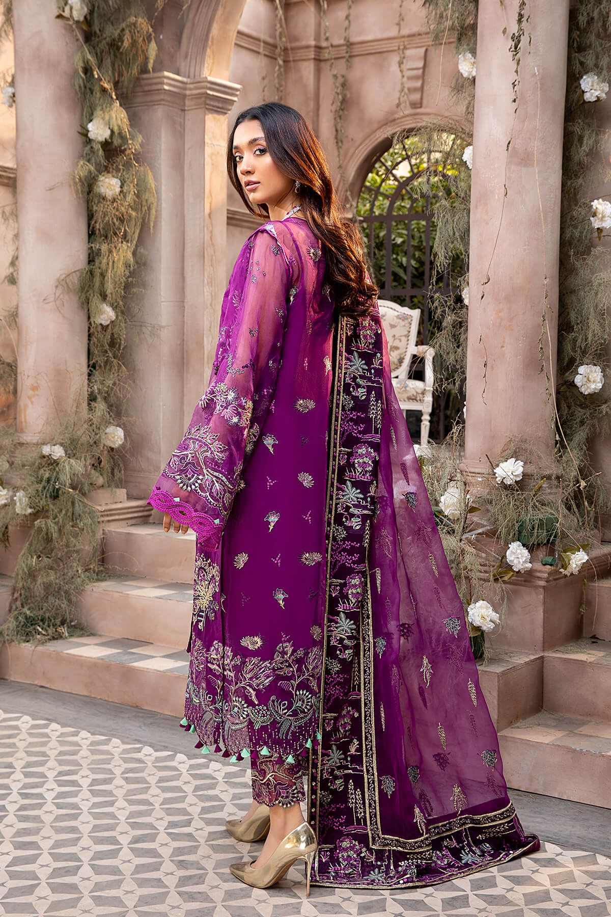 Mina Kashif | Luxury Pret | MK21-21 by Mina Kashif - Designer Dress - Type: Formal - Available at Libayah - 100% Original