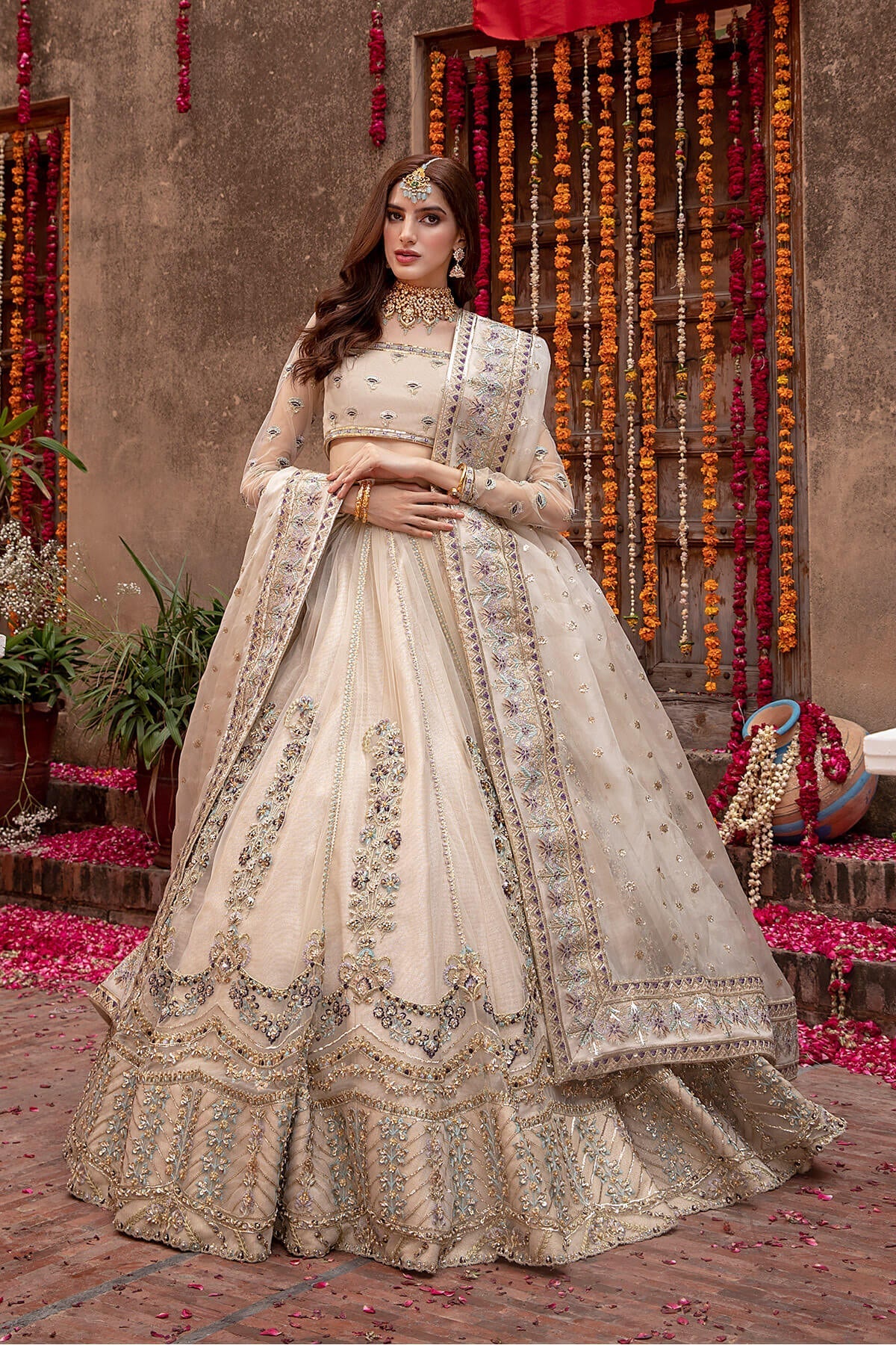Mina Kashif | Wedding Formals | Kohinoor by Mina Kashif - Designer Dress - Type: Bridal - Available at Libayah - 100% Original