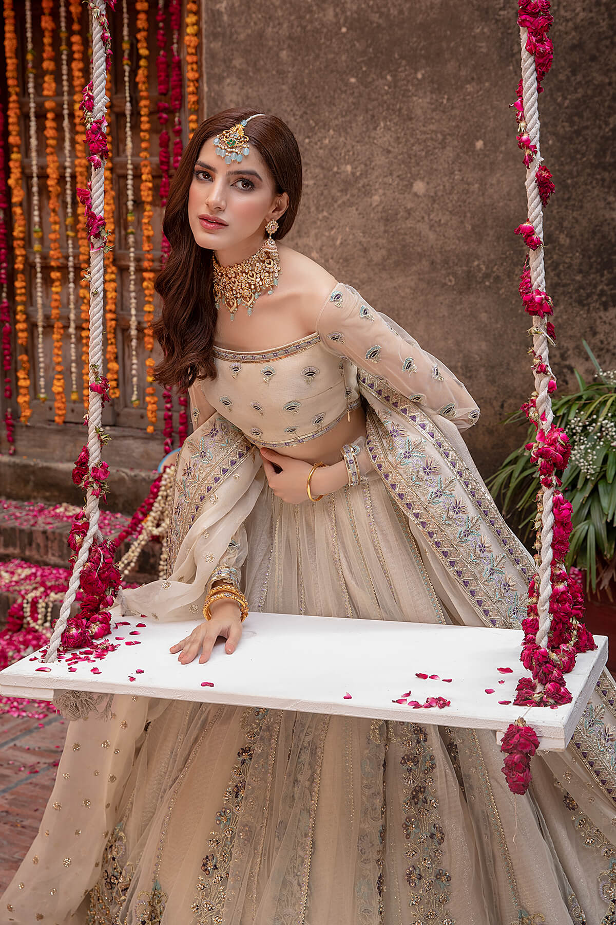 Mina Kashif | Wedding Formals | Kohinoor by Mina Kashif - Designer Dress - Type: Bridal - Available at Libayah - 100% Original