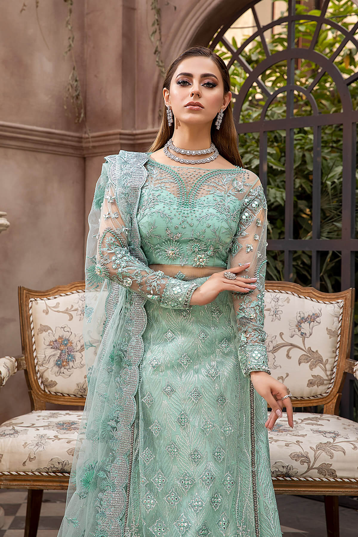 Mina Kashif | Luxury Pret | MK21-06 by Mina Kashif - Designer Dress - Type: Bridal - Available at Libayah - 100% Original