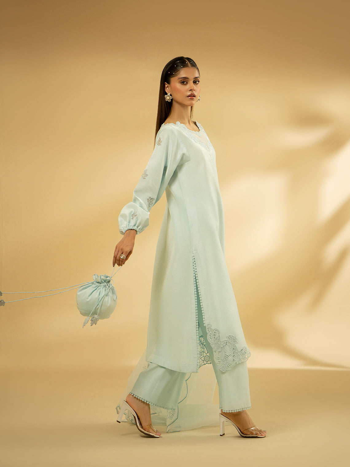 Fozia Khalid | Eid Edit 24 | Celestial Serenity by Fozia Khalid - Designer Dress - Type: Ladies Clothes - Available at Libayah - 100% Original