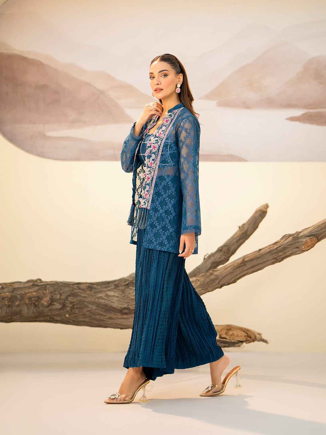 Fozia Khalid | Eid Edit 24 | Aaliyah by Fozia Khalid - Designer Dress - Type: Ladies Clothes - Available at Libayah - 100% Original