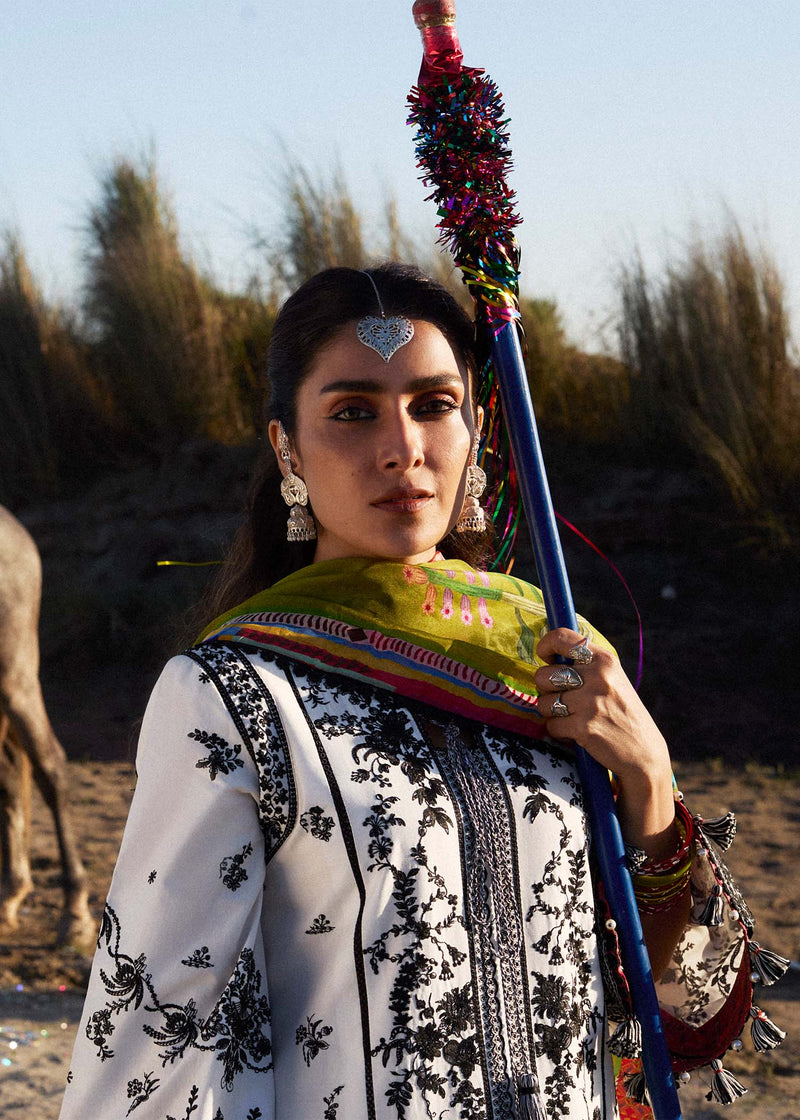 Hussain Rehar | Surkh Eid Pret'25 | Suroor by Hussain Rehar - Designer Dress  - Type : Ladies Clothes - Available at Libayah - 100% Original 