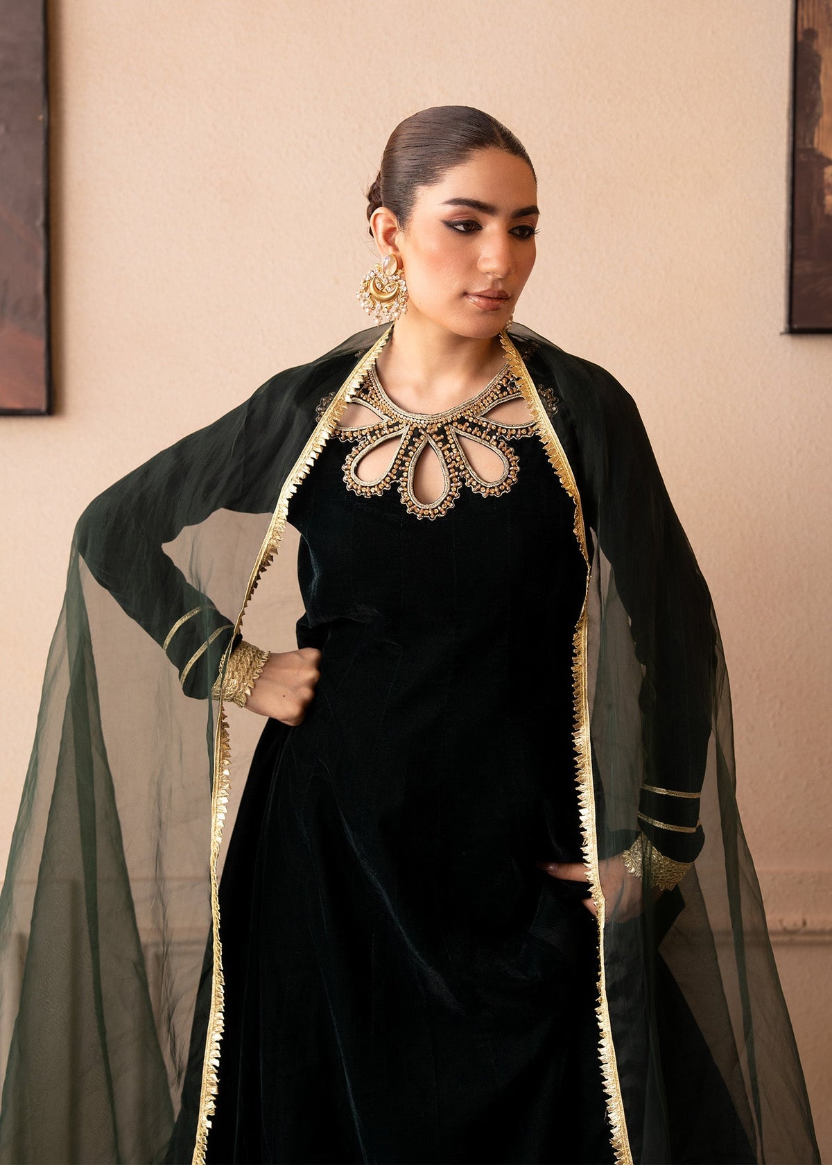 Fozia Khalid | The Velvet Rise 25 | EMERALD VEIL