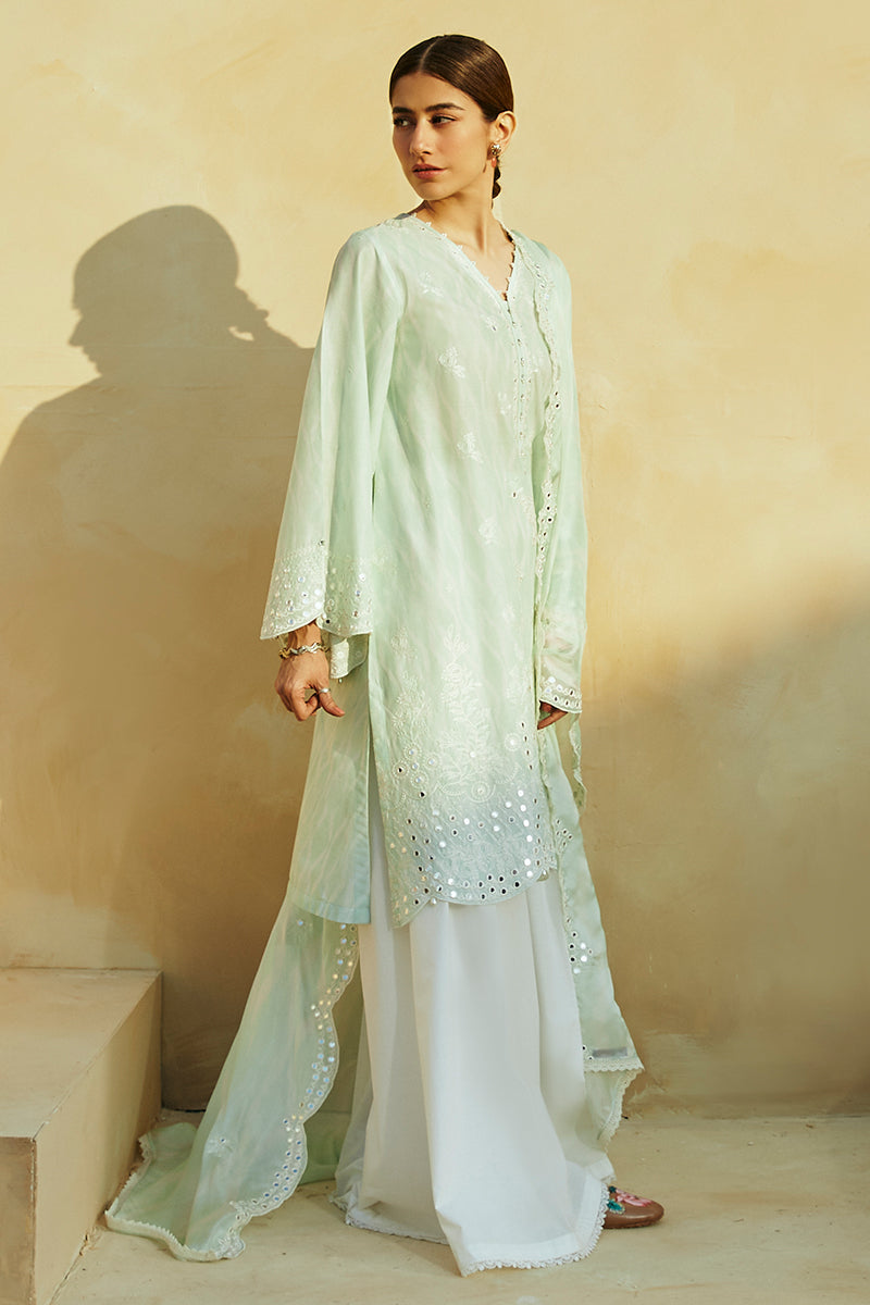Cross Stitch | Premium Lawn 24 | WHISPER MINT