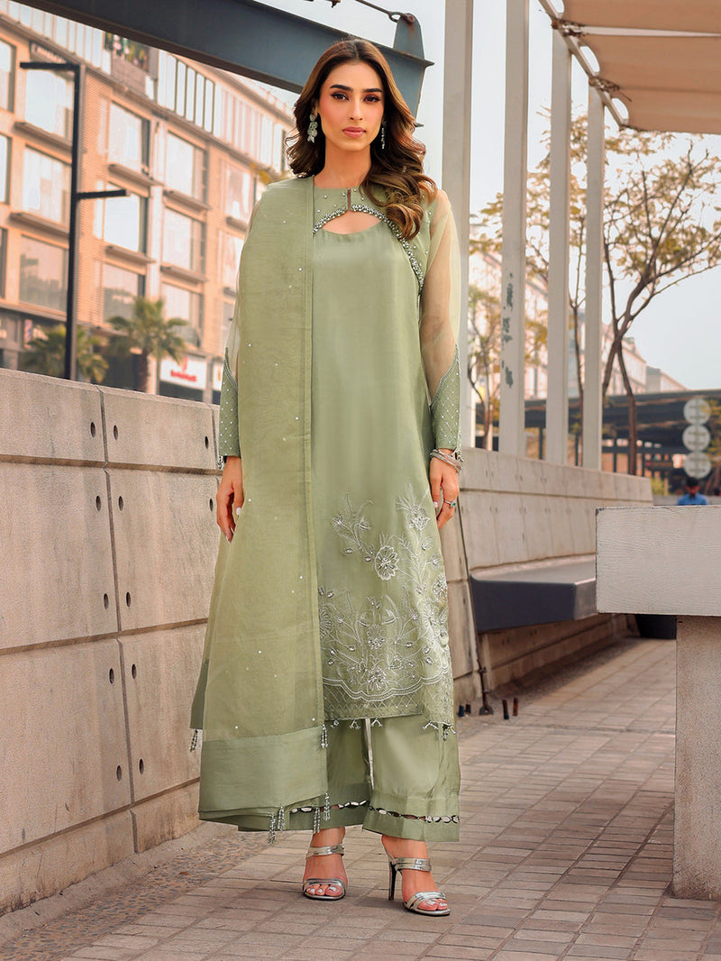 Ain | Raya Luxury Formals | AN-170 BERYL by Ain - Designer Dress  - Type : Luxury - Available at Libayah - 100% Original 