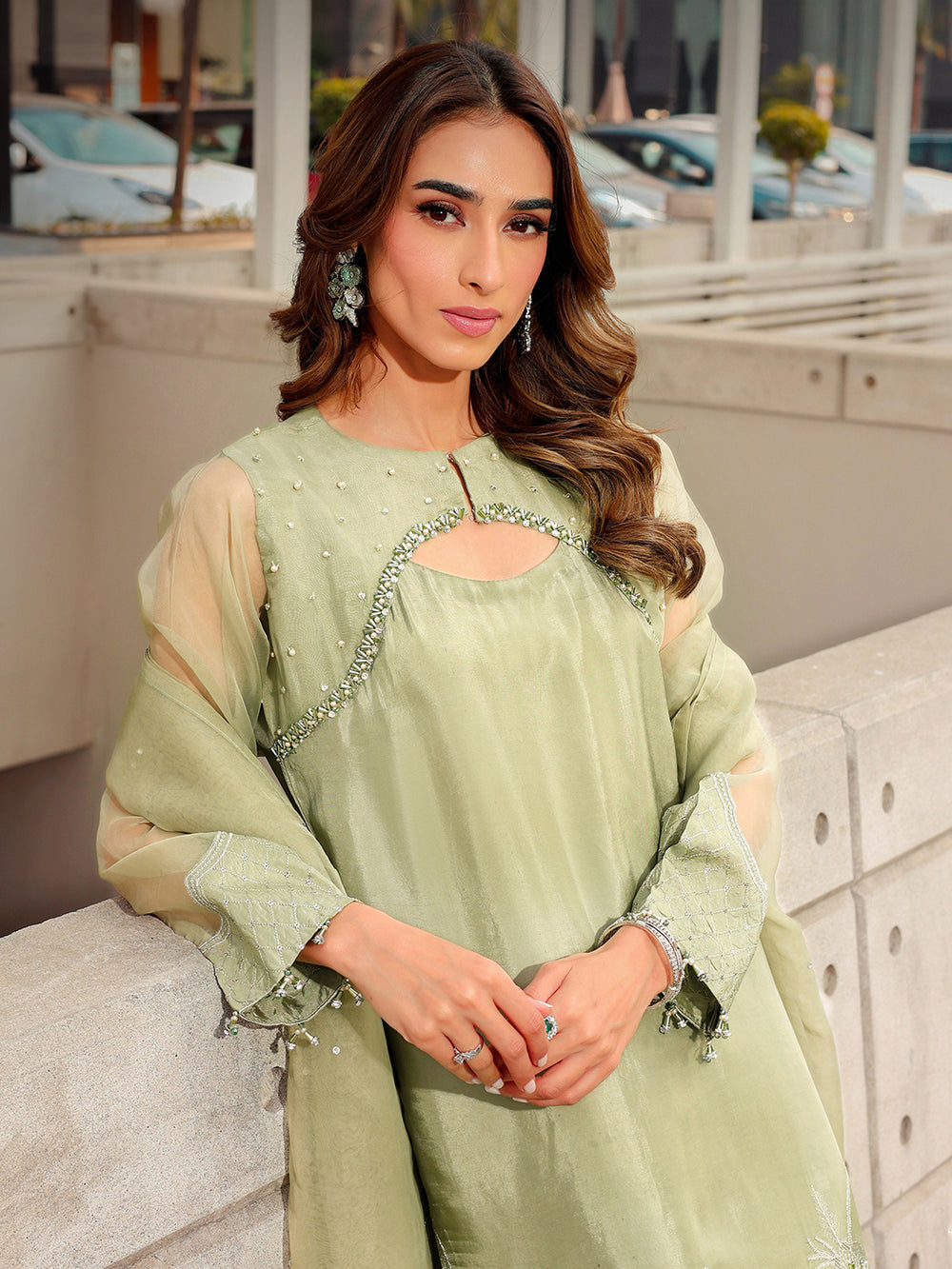 Ain | Raya Luxury Formals | AN-170 BERYL by Ain - Designer Dress  - Type : Luxury - Available at Libayah - 100% Original 