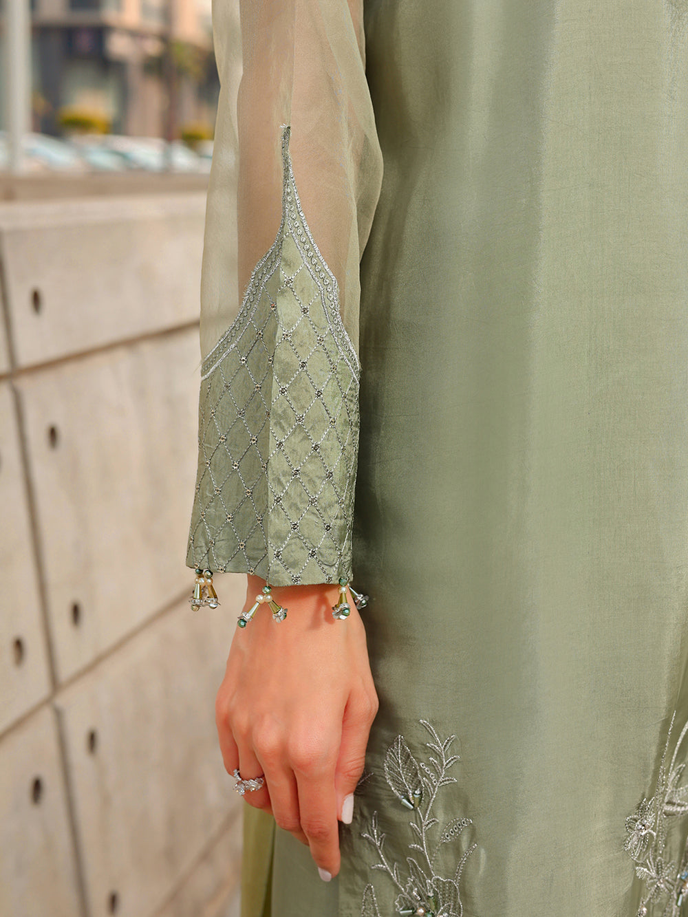 Ain | Raya Luxury Formals | AN-170 BERYL by Ain - Designer Dress  - Type : Luxury - Available at Libayah - 100% Original 