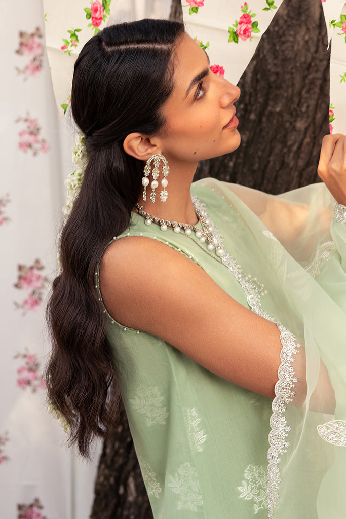 Cross Stitch | Eid Lawn 24 | CELADON SPRUCE