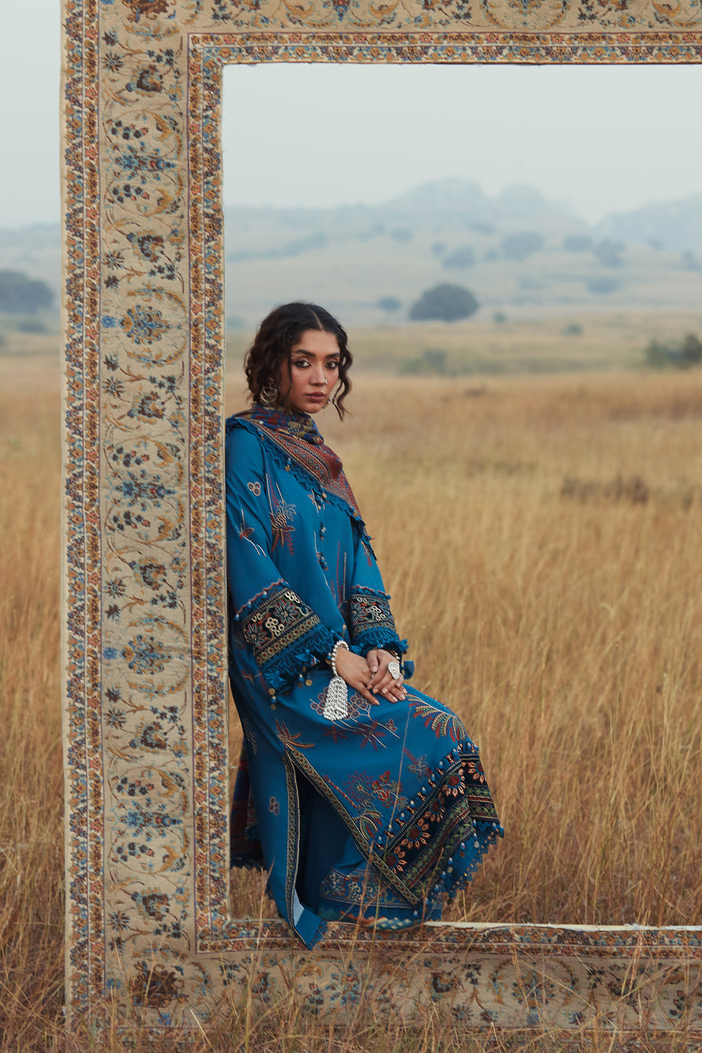 Saira Rizwan | Winter Khaddar 25 | SAHAR-SRW25-10 by Saira Rizwan - Designer Dress  - Type : Ladies Clothes - Available at Libayah - 100% Original 