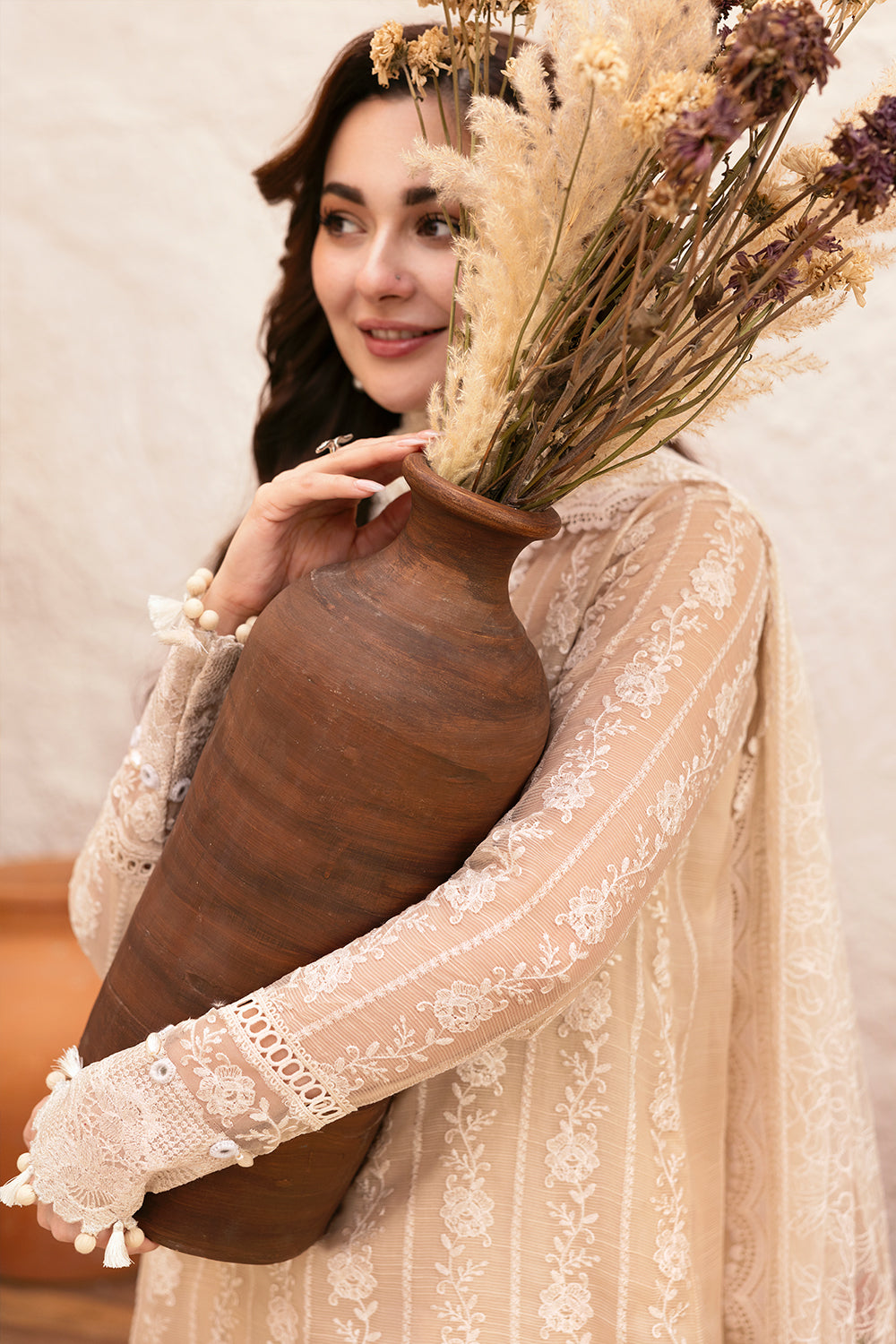 Saira Rizwan | Luxury Lawn 25 | MADONNA-SRL25-08 by Saira Rizwan - Designer Dress - Type: Ladies Clothes - Available at Libayah - 100% Original