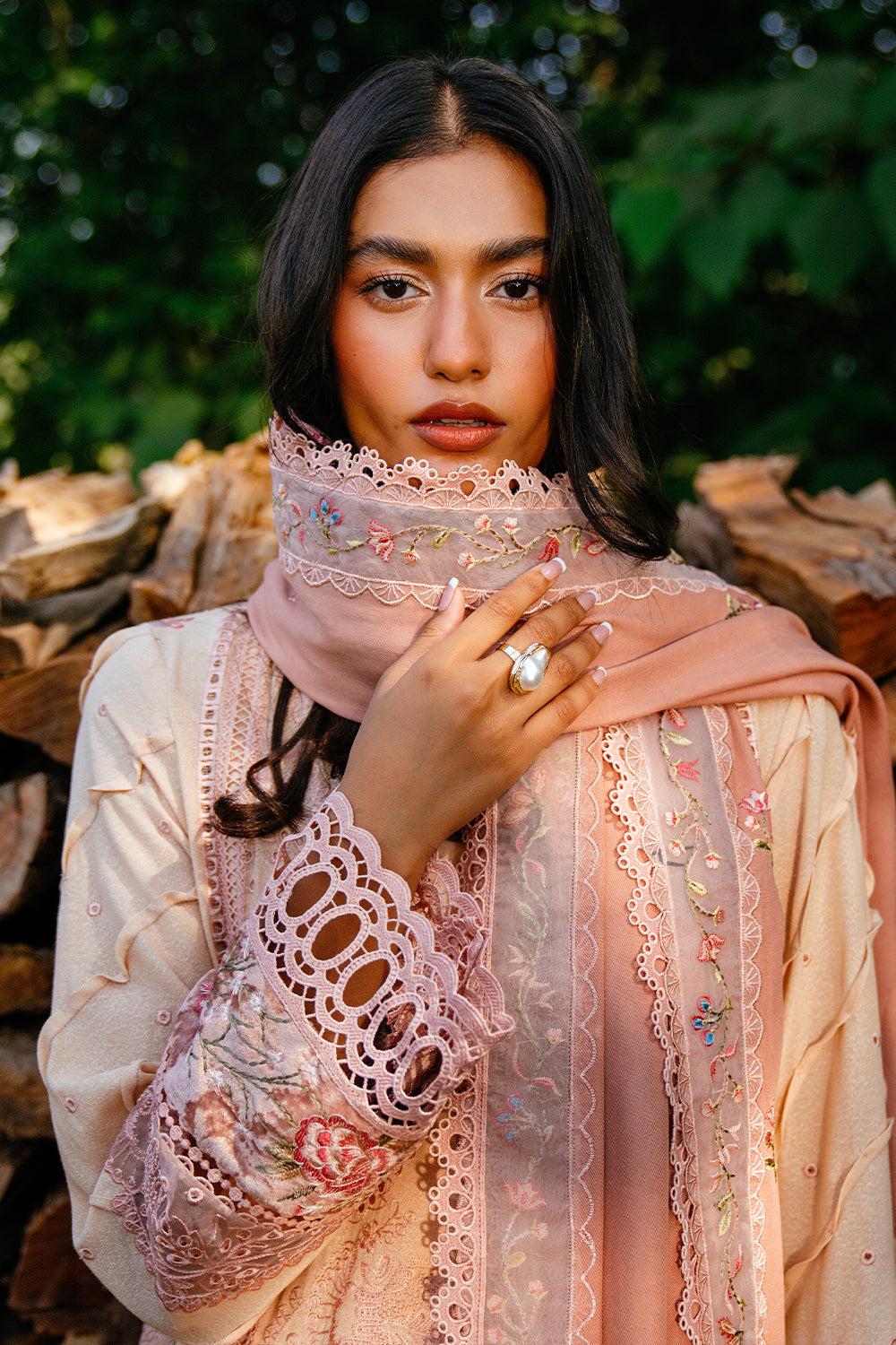 Saira Rizwan | Winter 2024 | LANA-SRW24-03 by Saira Rizwan - Designer Dress - Type: Ladies Clothes - Available at Libayah - 100% Original