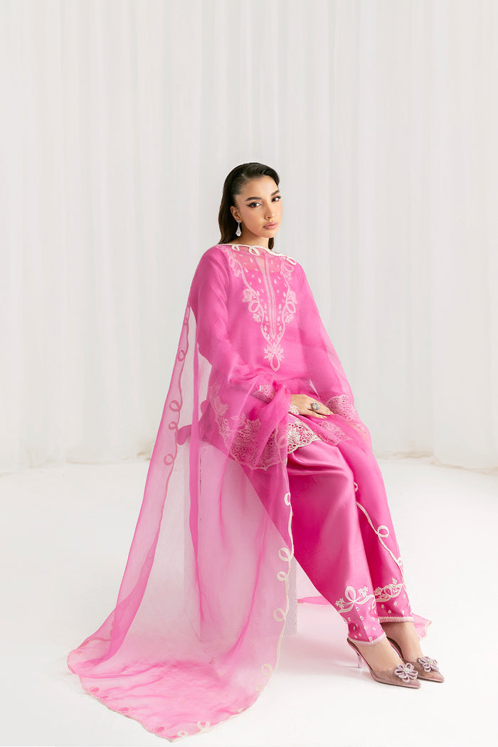VELORA – authentic Pakistani dress from the Saira Rizwan Silk Pret 25 collection for women in the UK.