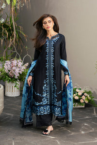 Azure | Luxury Lawn 26 | Black Amour by Azure - Designer Dress  - Type : Ladies Clothes - Available at Libayah - 100% Original 
