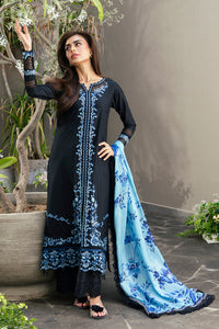 Azure | Luxury Lawn 26 | Black Amour by Azure - Designer Dress  - Type : Ladies Clothes - Available at Libayah - 100% Original 