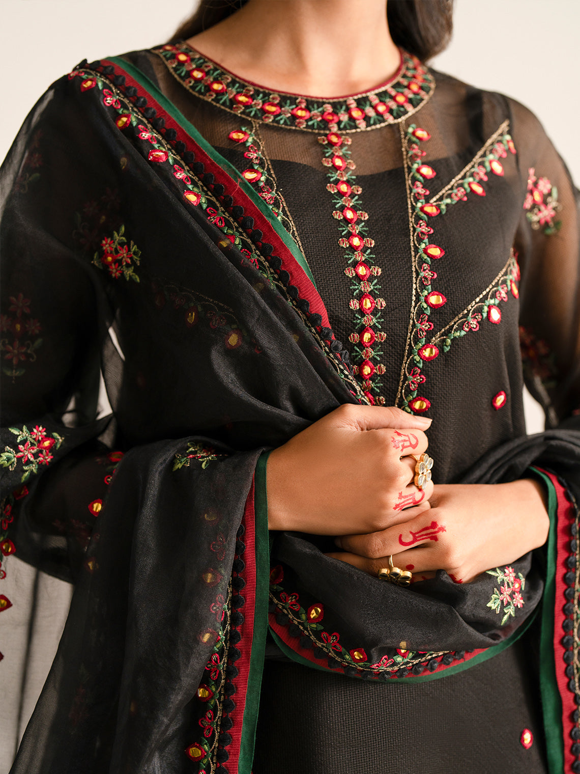 Fozia Khalid | Eid Edit 24 | Zeba by Fozia Khalid - Designer Dress - Type: Ladies Clothes - Available at Libayah - 100% Original