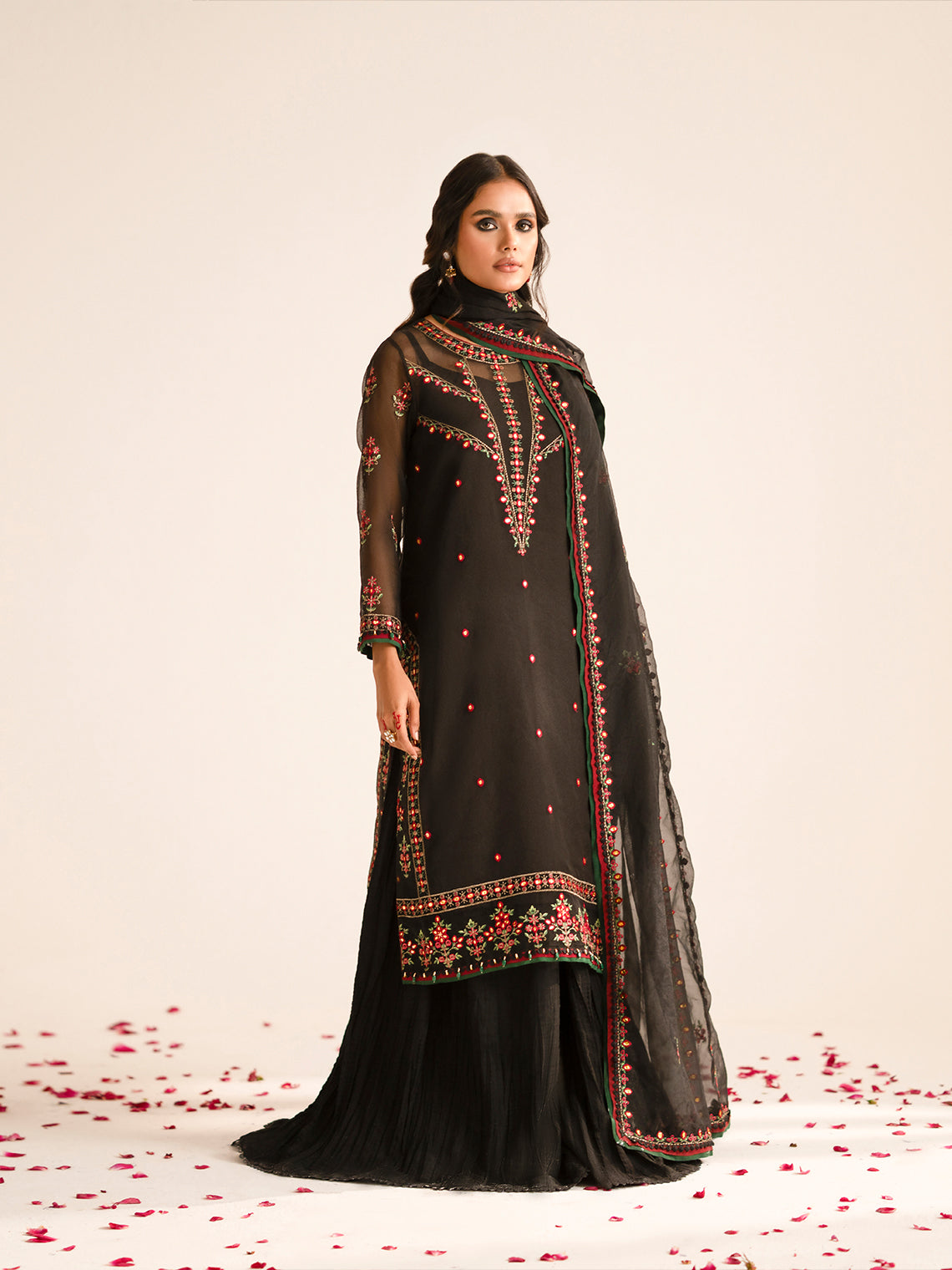 Fozia Khalid | Eid Edit 24 | Zeba by Fozia Khalid - Designer Dress - Type: Ladies Clothes - Available at Libayah - 100% Original