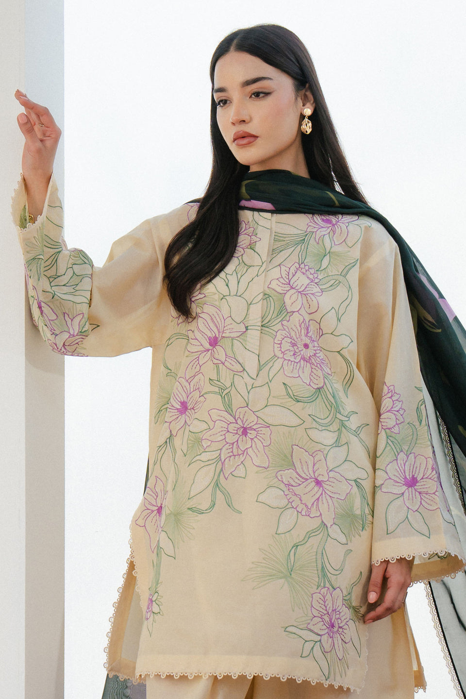 Zara Shahjahan | Coco Lawn 25 | BLOOM-1B by Zara Shahjahan - Designer Dress - Type: Ladies Clothes - Available at Libayah - 100% Original