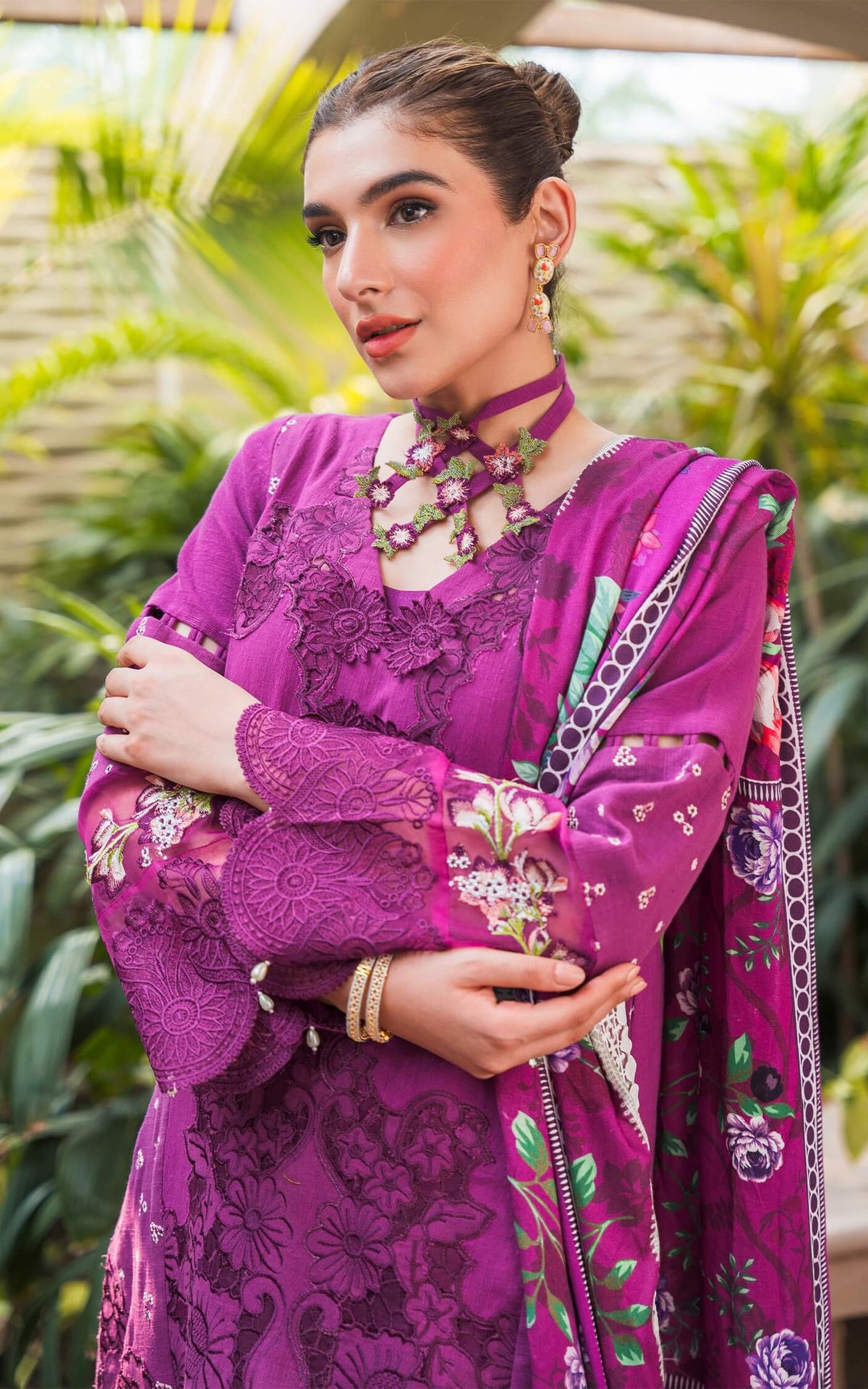 Asifa and Nabeel | Luxury Winter 24 | BLOOM WL-09 by Asifa and Nabeel - Designer Dress - Type: Ladies Clothes - Available at Libayah - 100% Original