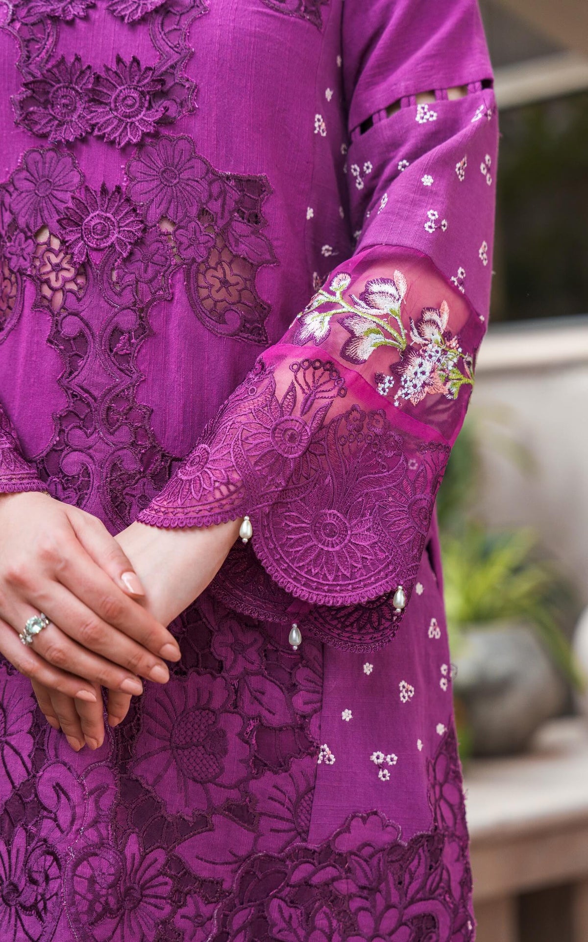 Asifa and Nabeel | Luxury Winter 24 | BLOOM WL-09 by Asifa and Nabeel - Designer Dress - Type: Ladies Clothes - Available at Libayah - 100% Original