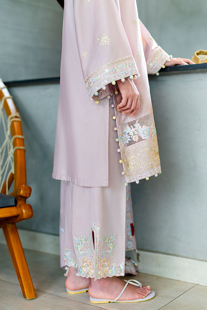 Cross Stitch | Cotton Satin 25 | BLOSSOM TINT by Cross Stitch - Designer Dress  - Type : Ladies Clothes - Available at Libayah - 100% Original 