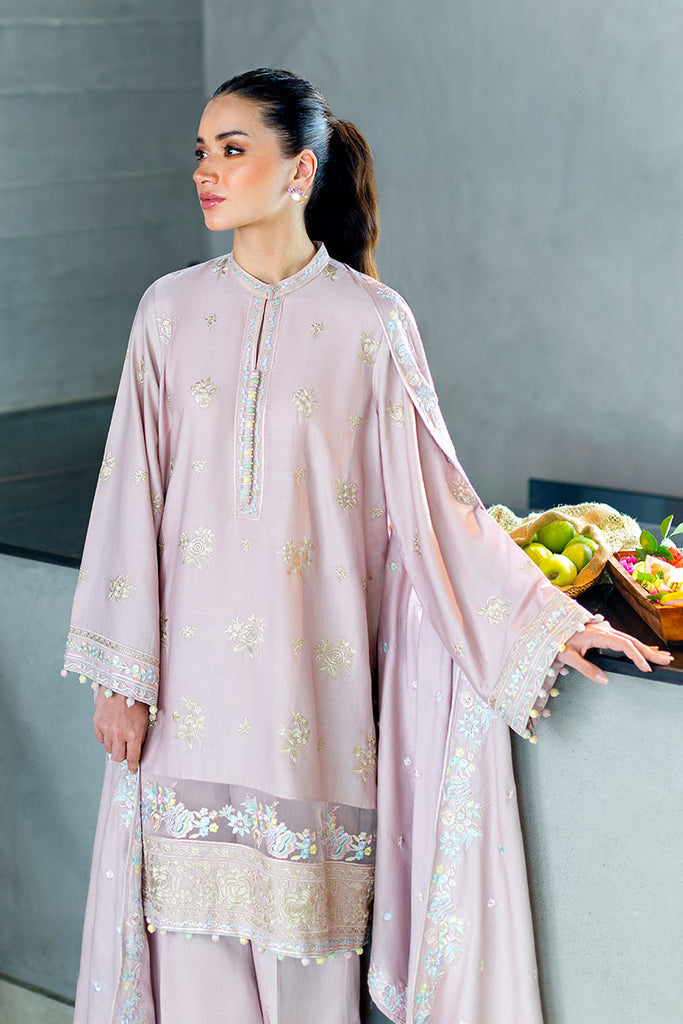 Cross Stitch | Cotton Satin 25 | BLOSSOM TINT by Cross Stitch - Designer Dress  - Type : Ladies Clothes - Available at Libayah - 100% Original 