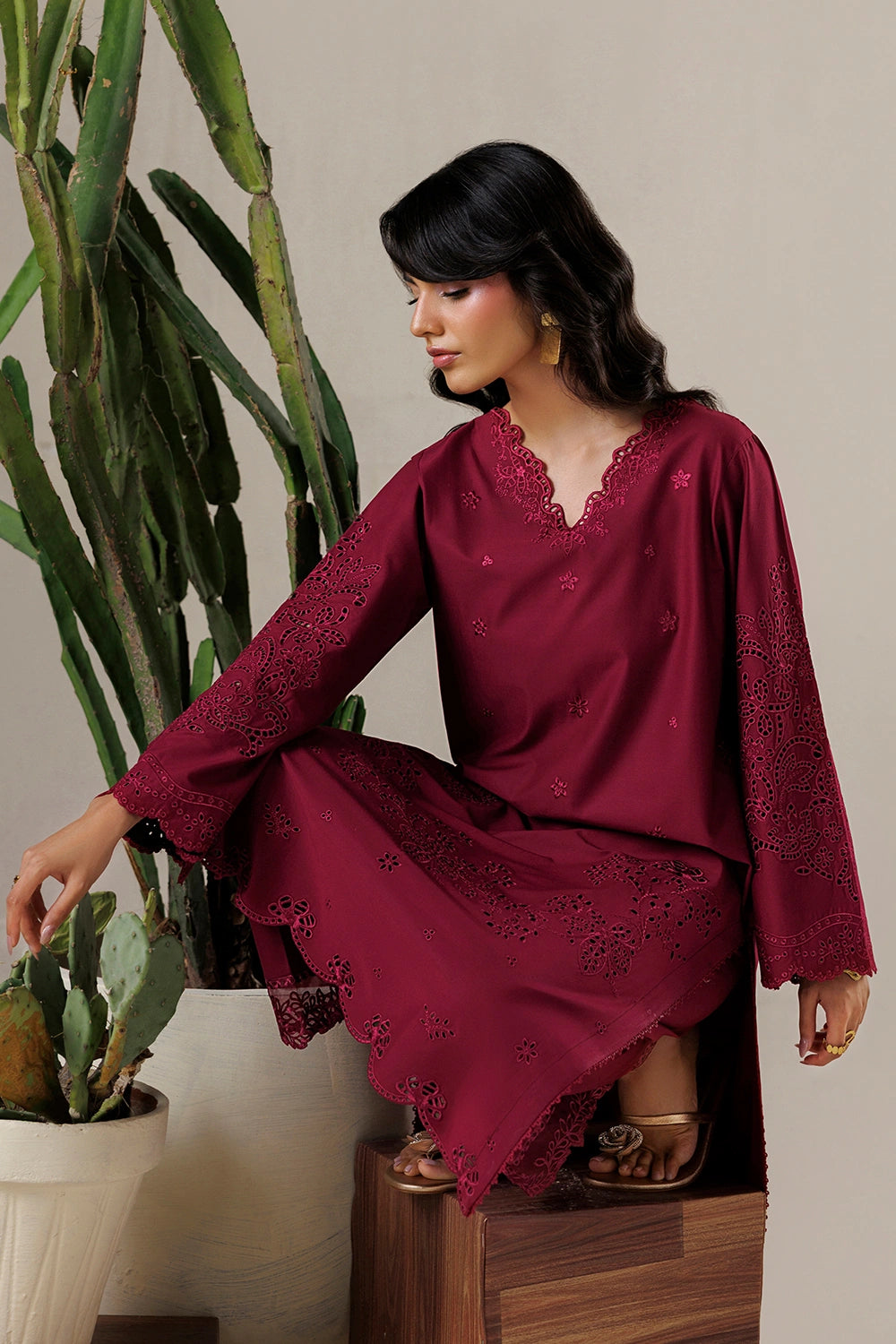 Azure | Chic Essentials |Bowberry by Azure - Designer Dress  - Type : Ladies Clothes - Available at Libayah - 100% Original 