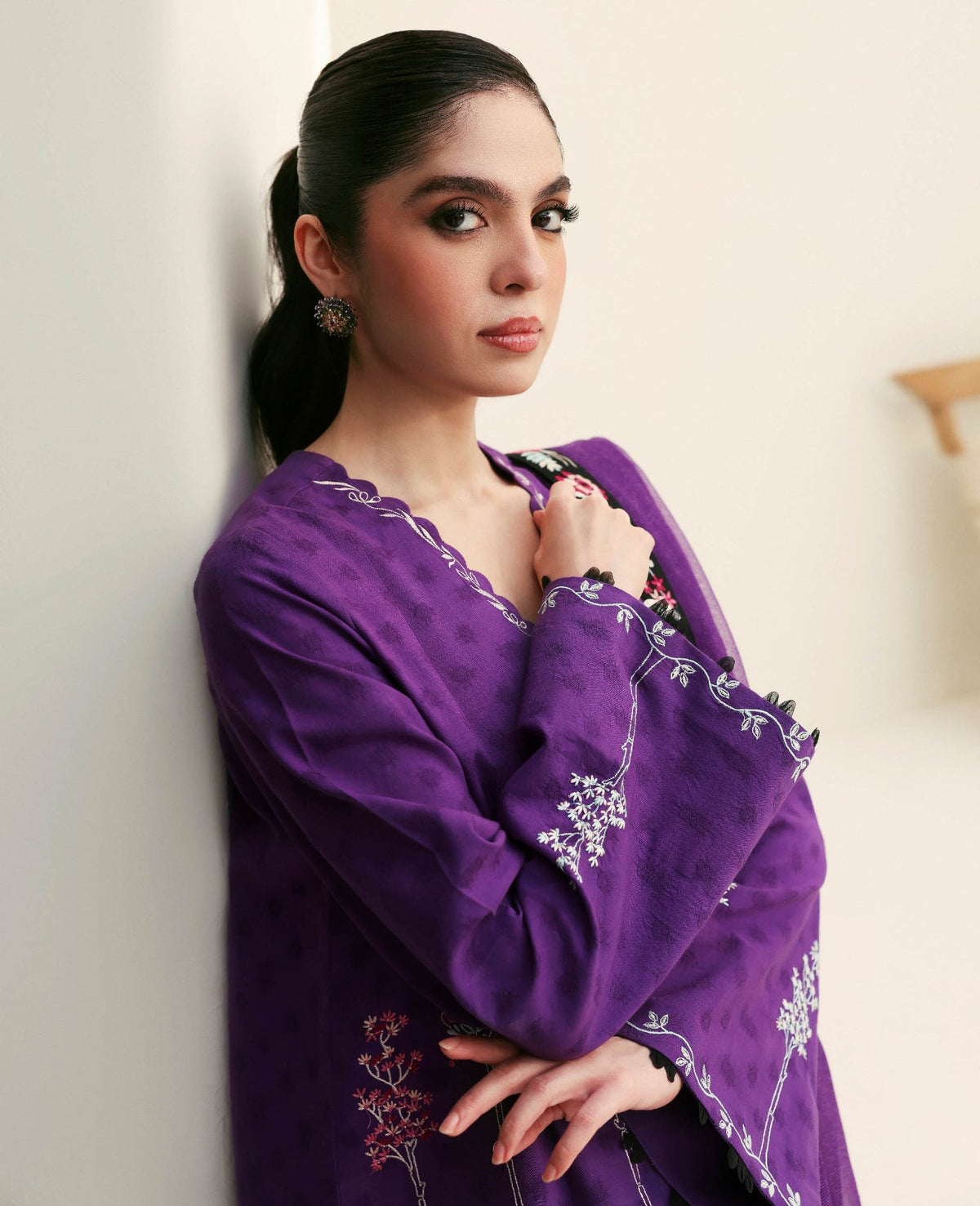 Republic Womenswear | Basics Pre Fall 25 | Violette by Republic Womenswear - Designer Dress - Type : Ladies Clothes - Available at Libayah - 100% Original 