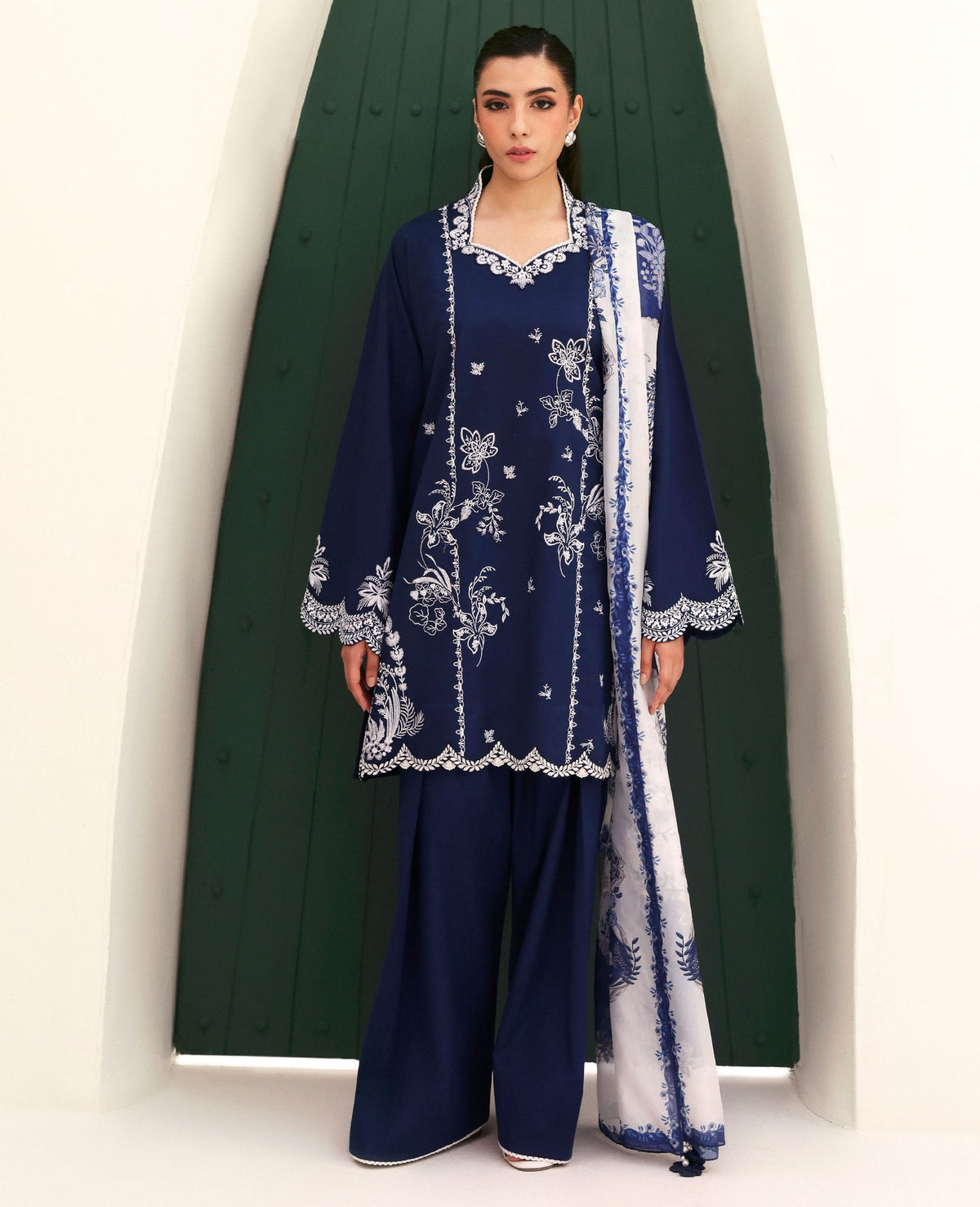 Republic Womenswear | Basics Pre Fall 25 | Dahlia by Republic Womenswear - Designer Dress - Type : Ladies Clothes - Available at Libayah - 100% Original 