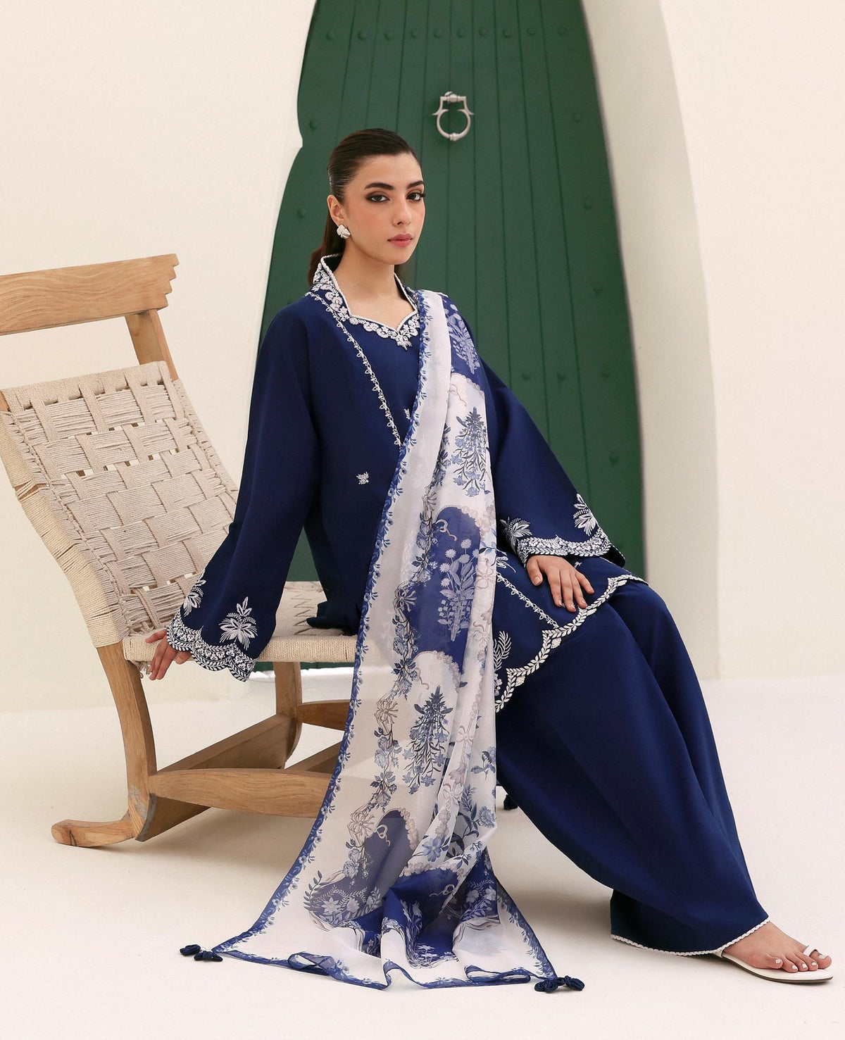 Republic Womenswear | Basics Pre Fall 25 | Dahlia by Republic Womenswear - Designer Dress - Type : Ladies Clothes - Available at Libayah - 100% Original 