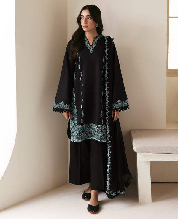 Republic Womenswear | Basics Pre Fall 25 | Noire by Republic Womenswear - Designer Dress - Type : Ladies Clothes - Available at Libayah - 100% Original 