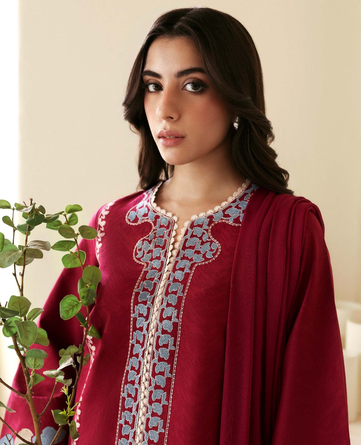 Republic Womenswear | Basics Pre Fall 25 | Fleurine by Republic Womenswear - Designer Dress - Type : Ladies Clothes - Available at Libayah - 100% Original 