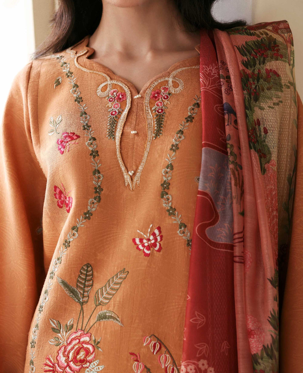 Republic Womenswear | Basics Pre Fall 25 | Orlane by Republic Womenswear - Designer Dress - Type : Ladies Clothes - Available at Libayah - 100% Original 