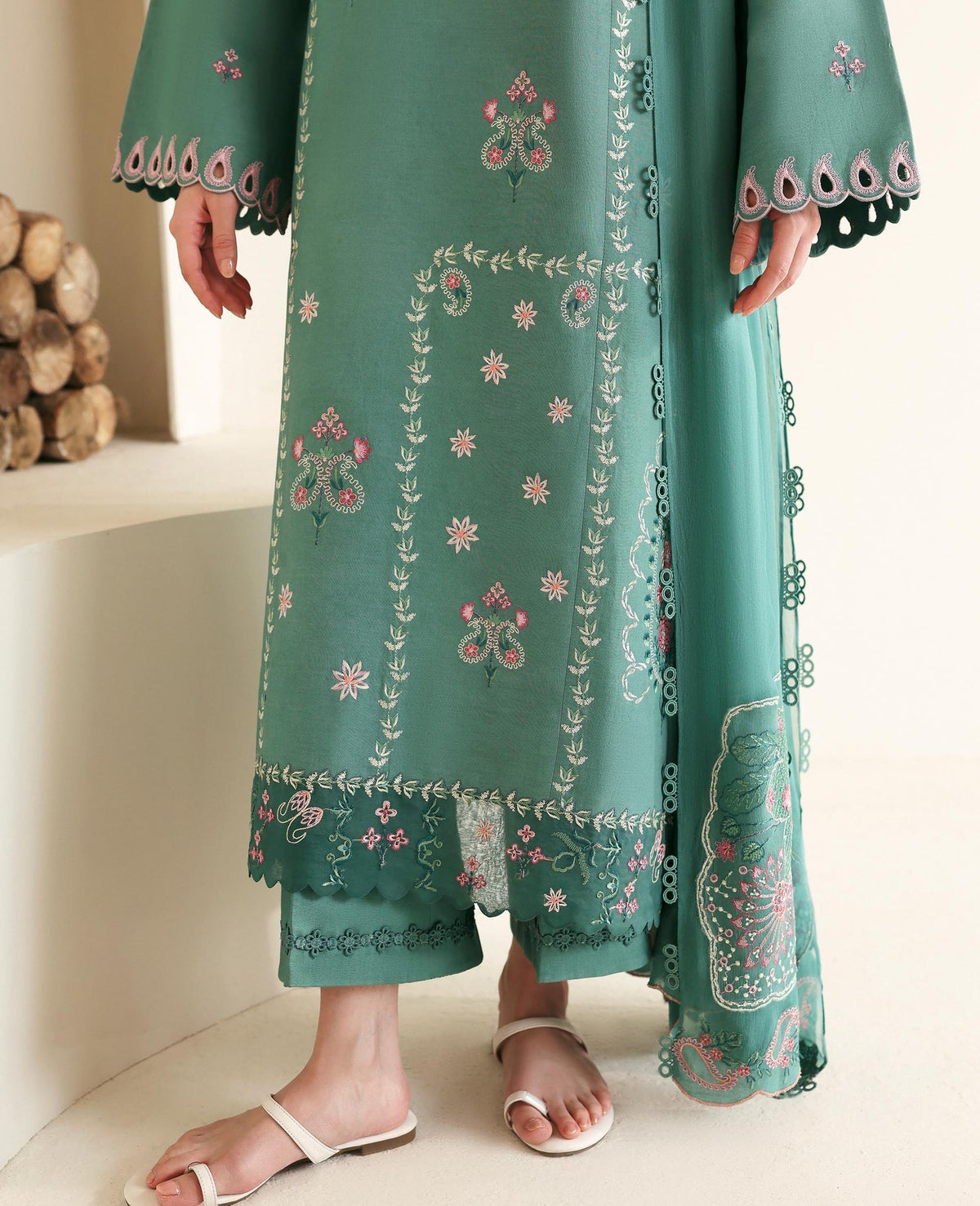 Republic Womenswear | Basics Pre Fall 25 | Solene by Republic Womenswear - Designer Dress - Type : Ladies Clothes - Available at Libayah - 100% Original 