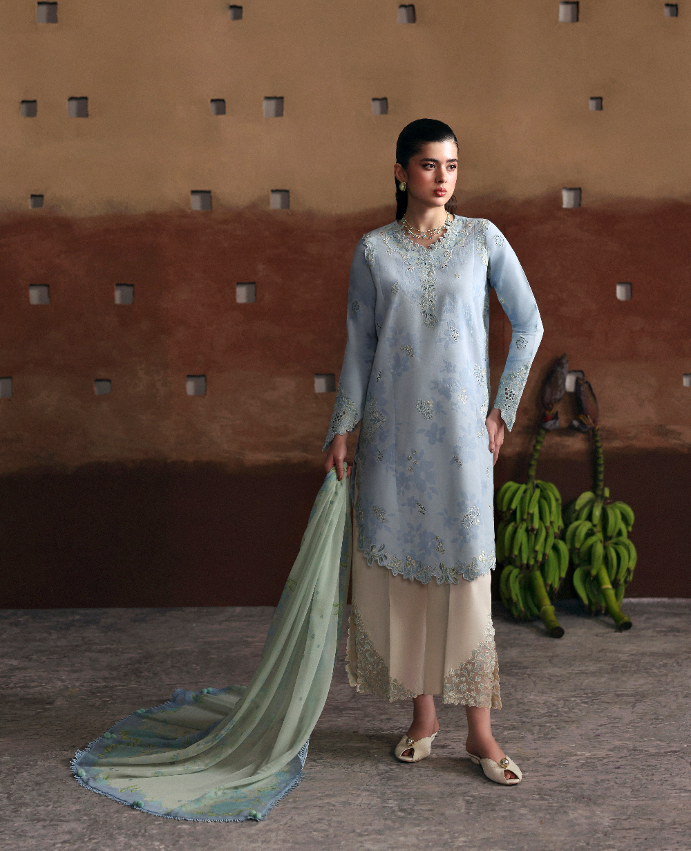 Republic Womenswear | Basics Pret | Skyline Breeze by Republic Womenswear - Designer Dress  - Type : Ladies Clothes - Available at Libayah - 100% Original 