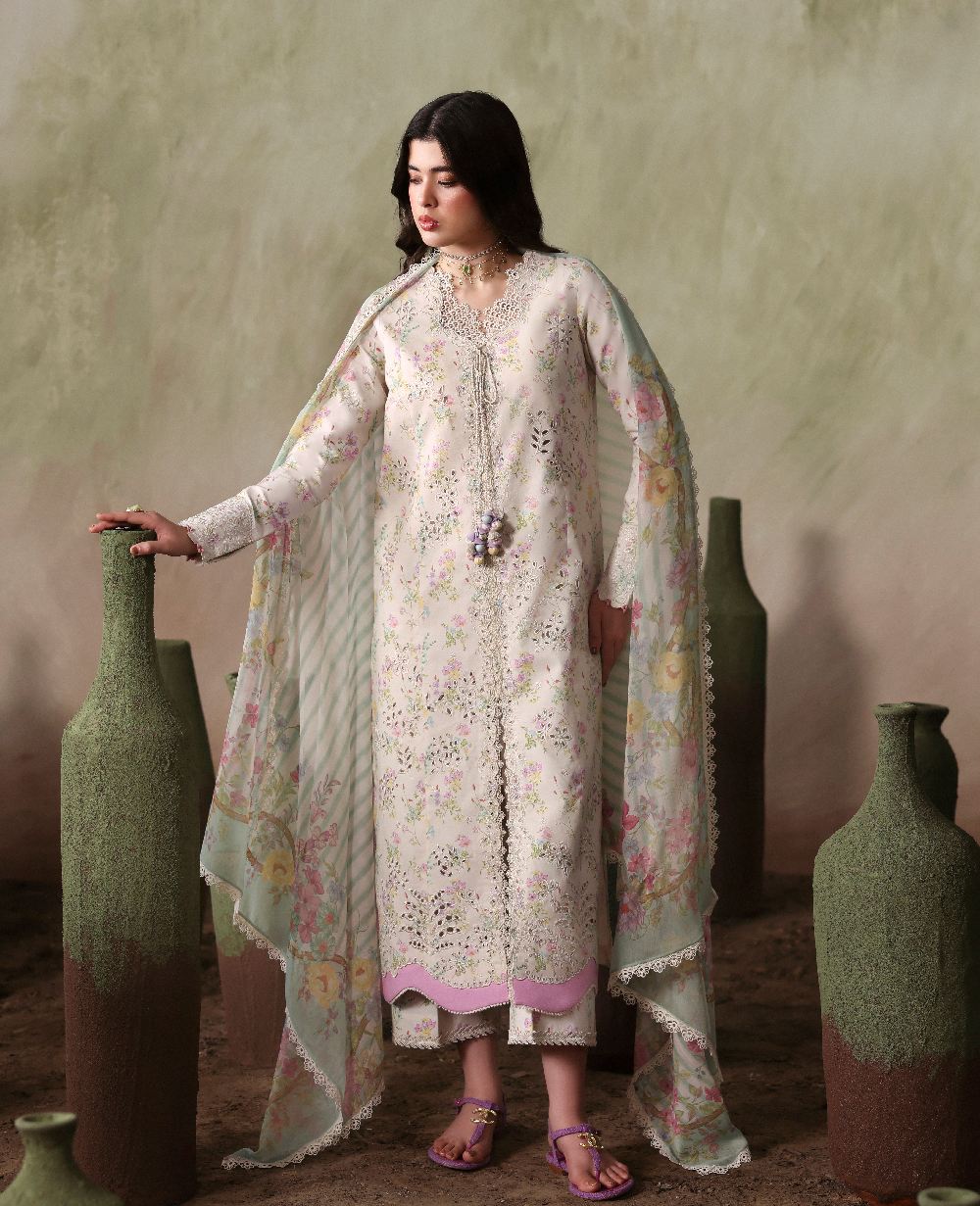 Republic Womenswear | Basics Pret | Pearl Edit by Republic Womenswear - Designer Dress  - Type : Ladies Clothes - Available at Libayah - 100% Original 
