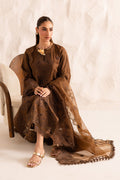 Marjjan | Guzel Lawn | SMC 206-A (Brown) by Marjjan - Designer Dress  - Type : Ladies Clothes - Available at Libayah - 100% Original 